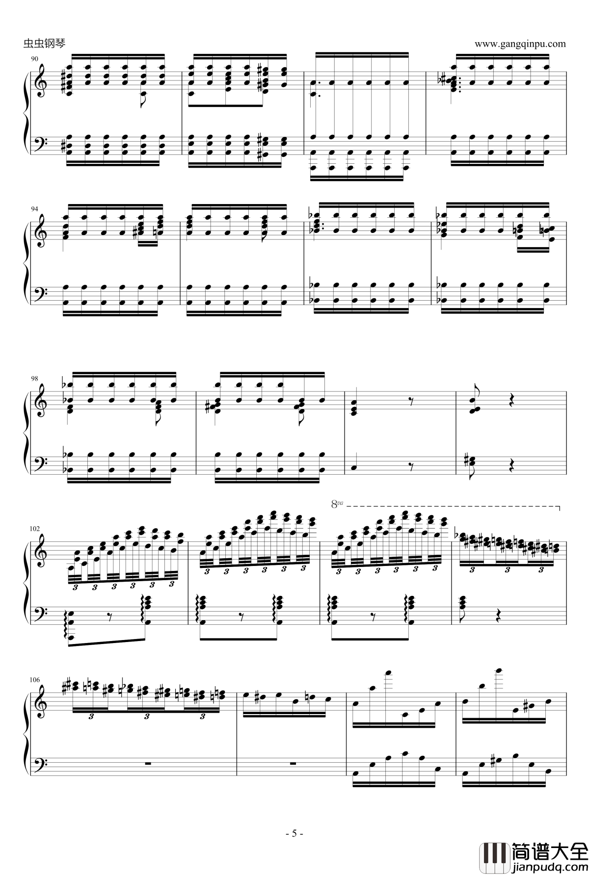 爱丽丝畅想曲钢琴谱_贝多芬_beethoven