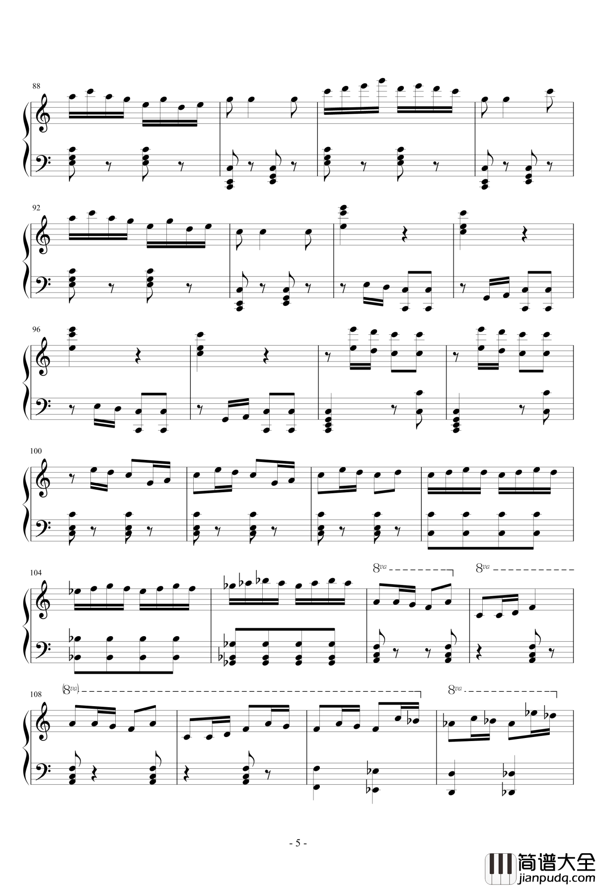 春节序曲钢琴谱_钢琴_x.i.杰