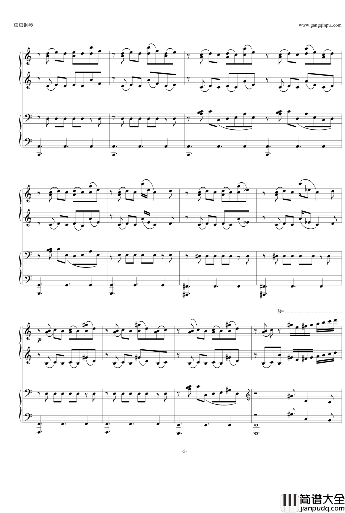Libertango钢琴谱_edited_Piazzolla