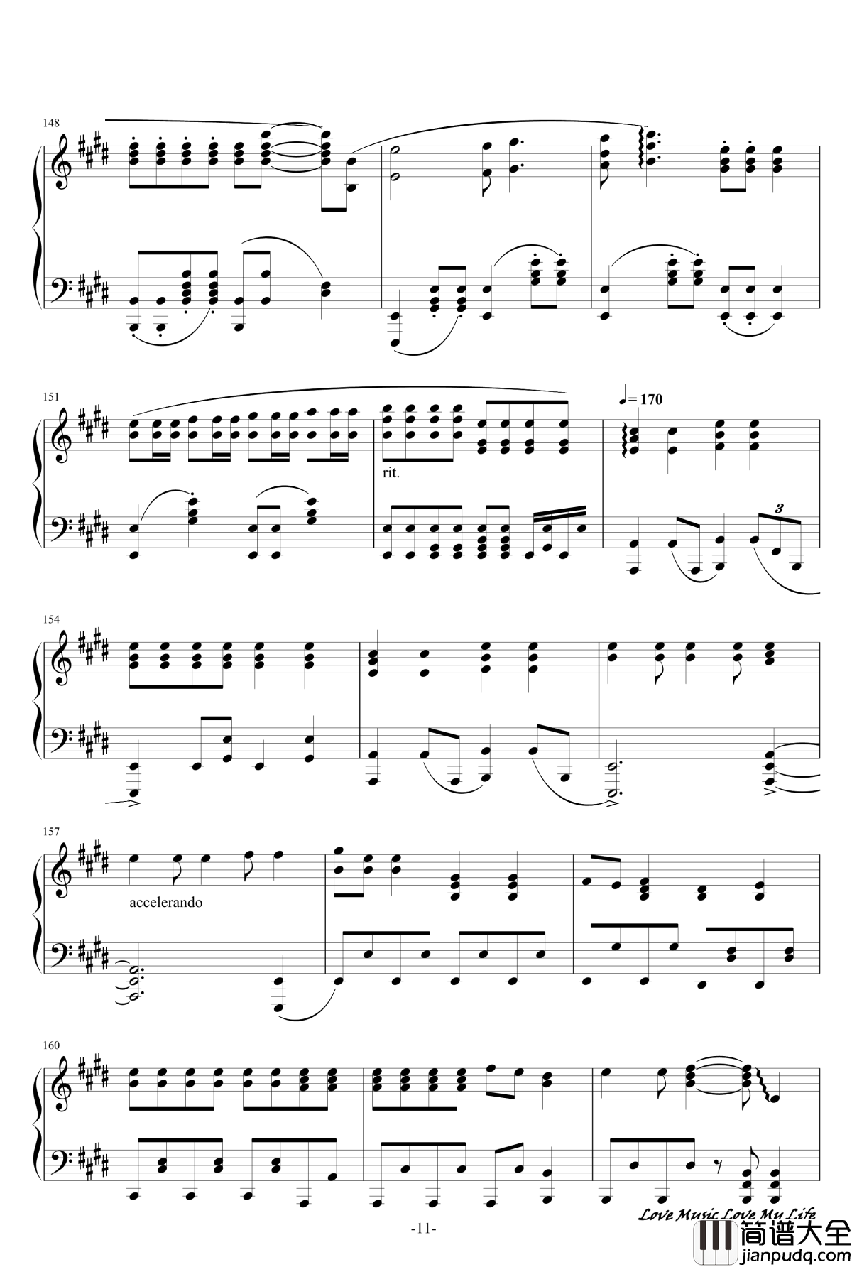 触手猴72首动漫名曲连弹钢琴谱_part_1