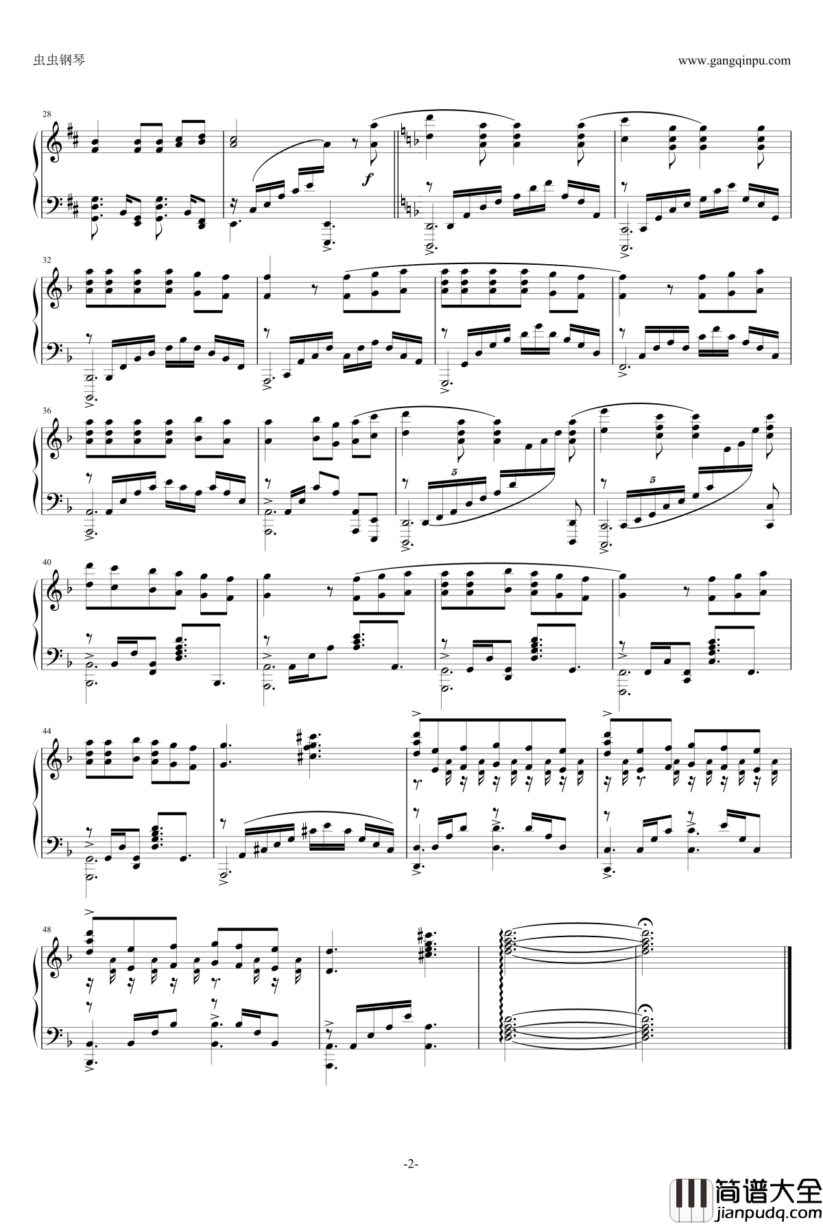 Unity钢琴谱_【GOSICK】ED_2