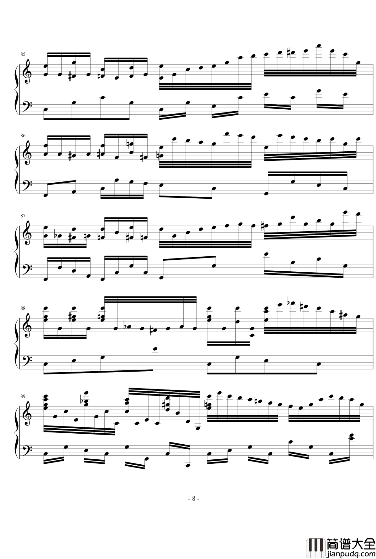 Jingle_Bells钢琴谱_大神求虐请入内_世界名曲