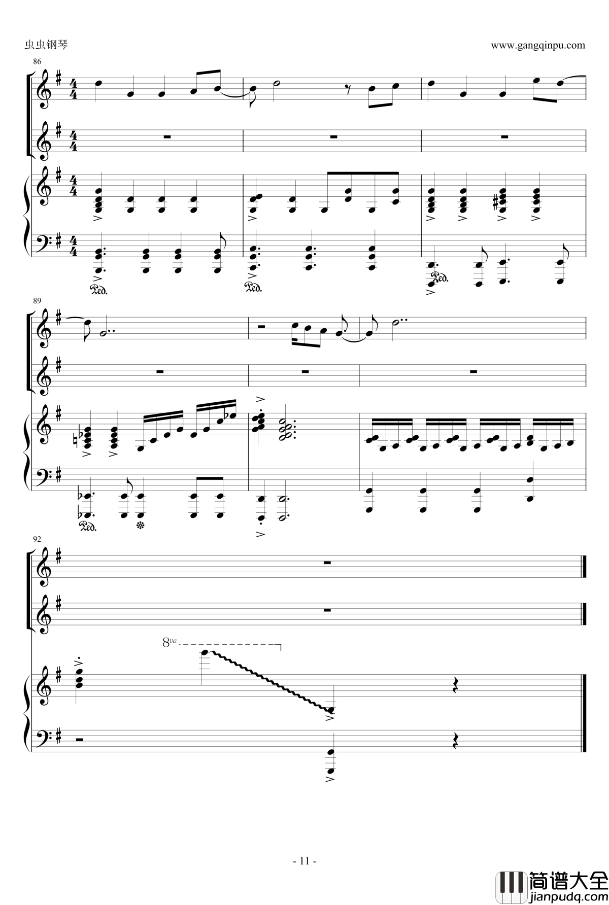 For_The_First_Time_In_Forever_OST钢琴谱_冰雪奇缘