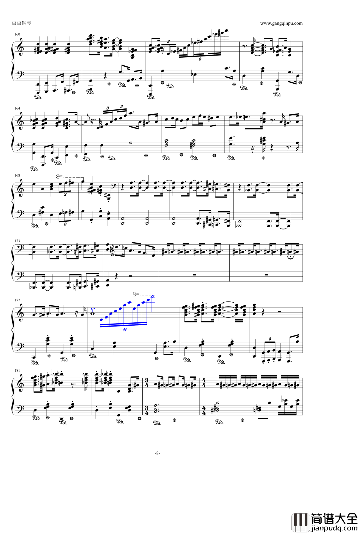 Full_Monty钢琴谱_世界名曲