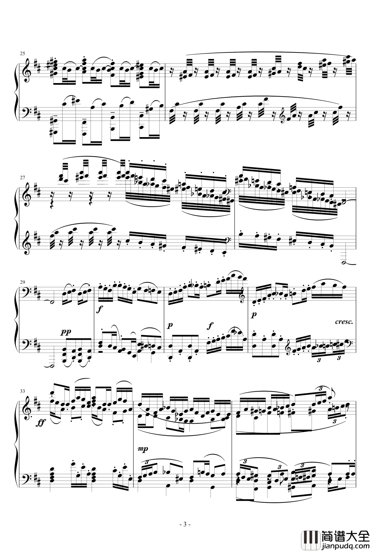 Etude_No.3钢琴谱_一个球