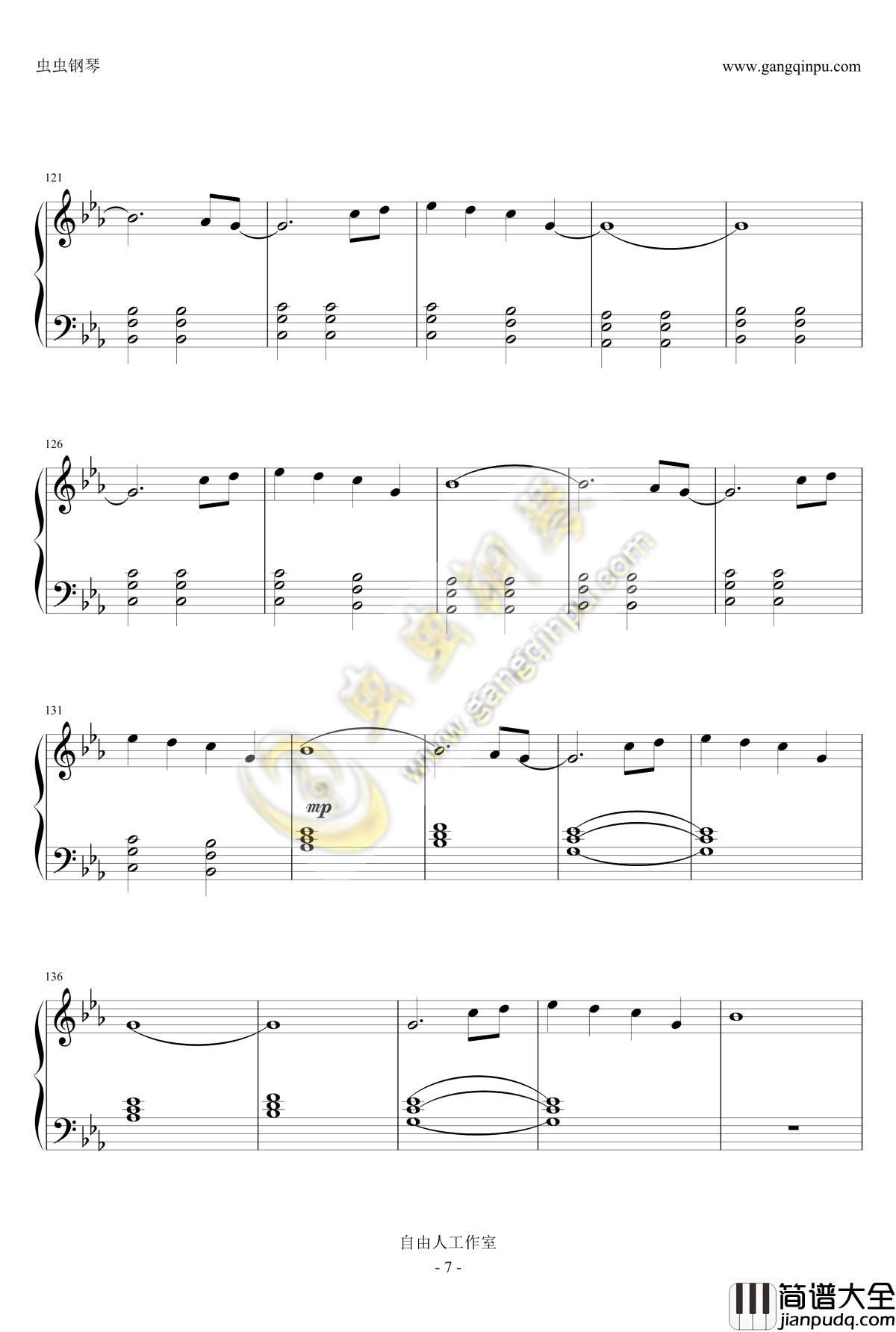 hymn_for_the_weekend钢琴谱_新单_酷玩乐队_酷玩Coldplay