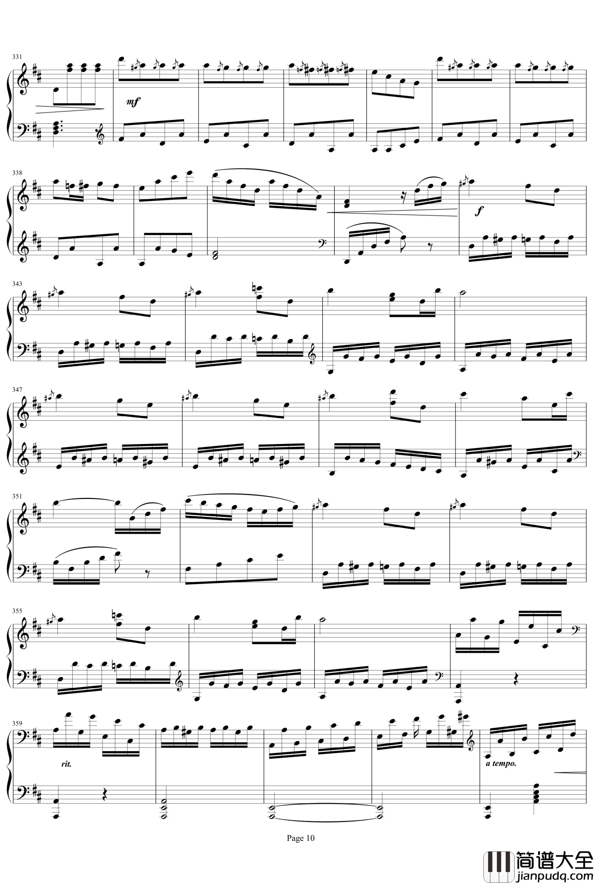 钢琴奏鸣曲Ⅲ钢琴谱_项道荣
