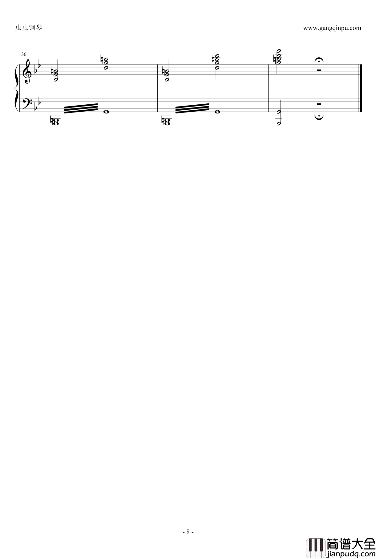断头台进行曲钢琴谱_柏辽兹