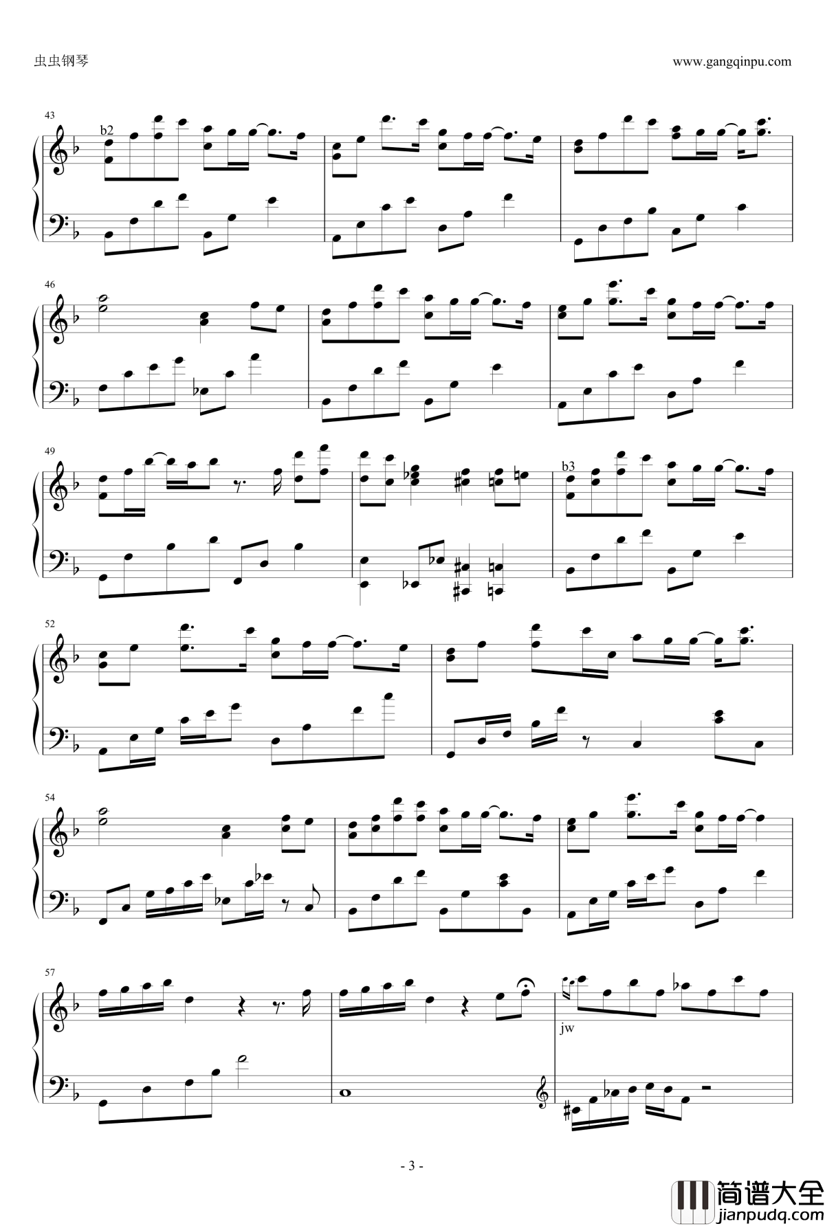 说不出口钢琴谱_电视剧_欢乐颂_插曲_刘涛