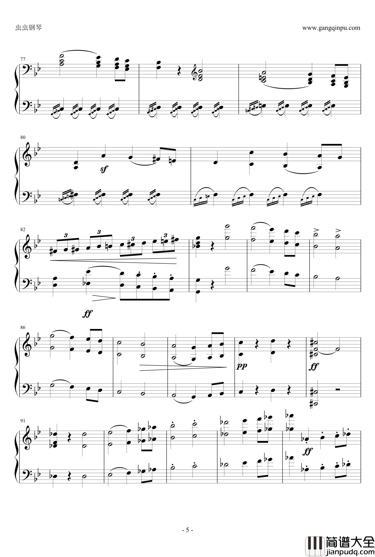 断头台进行曲钢琴谱_柏辽兹