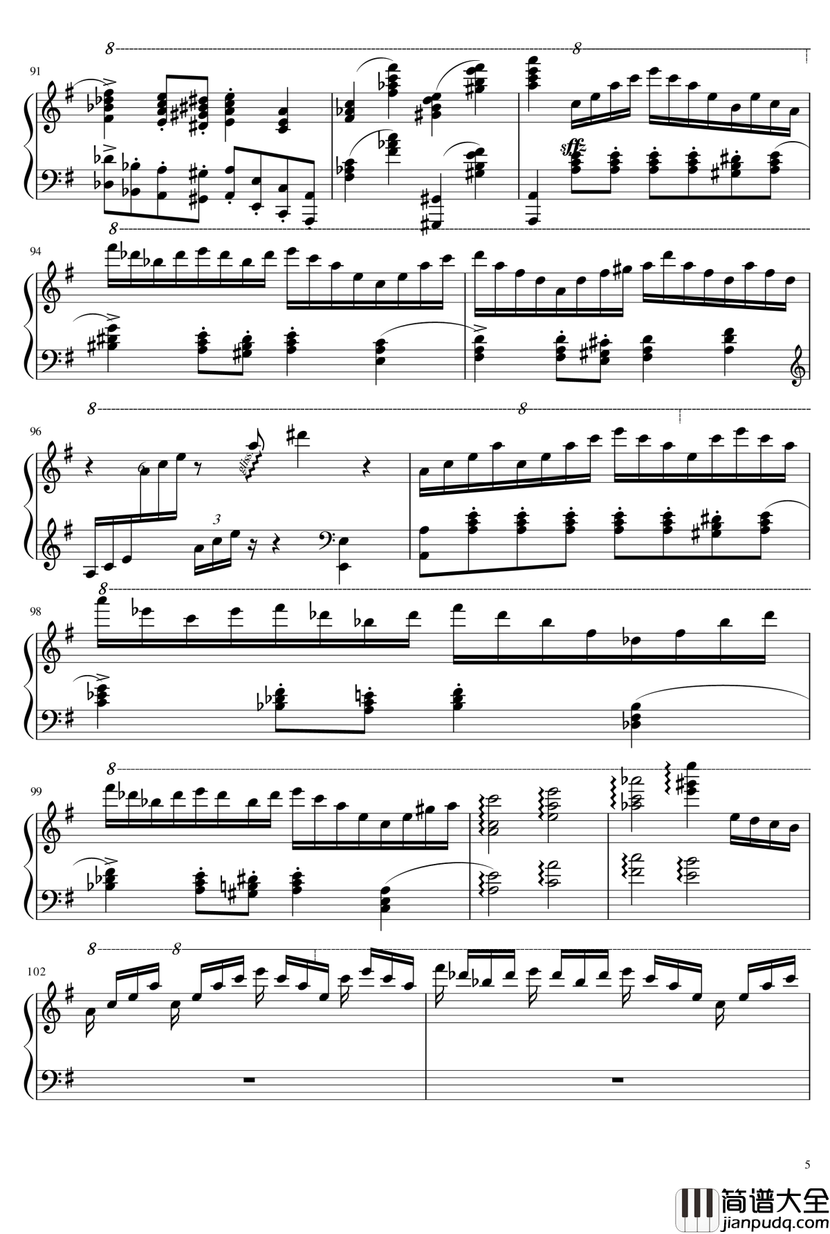 哈利波特钢琴谱_主题曲_海德薇主题变奏_金龙鱼_Jarrod_Radnich
