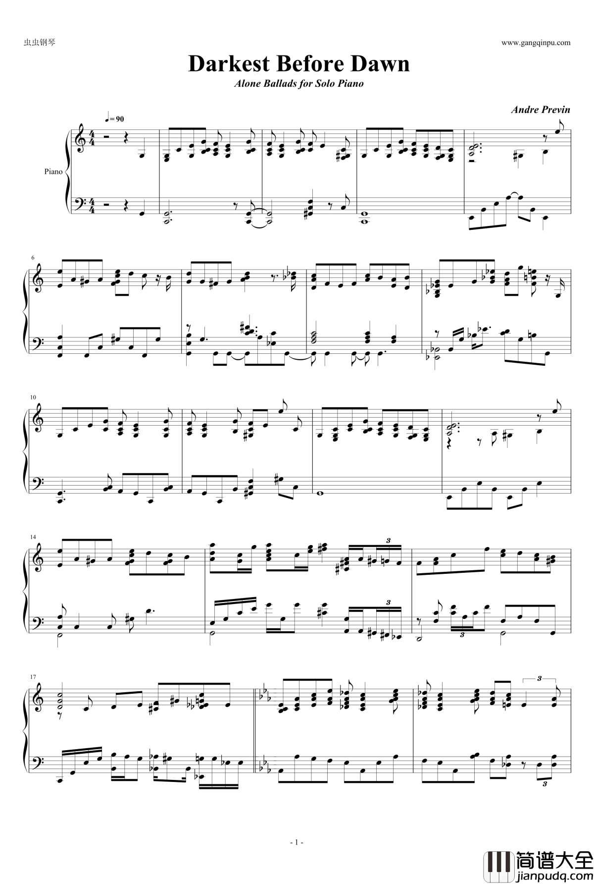Darkest_before_dawn钢琴谱_独奏_Andre_Previn