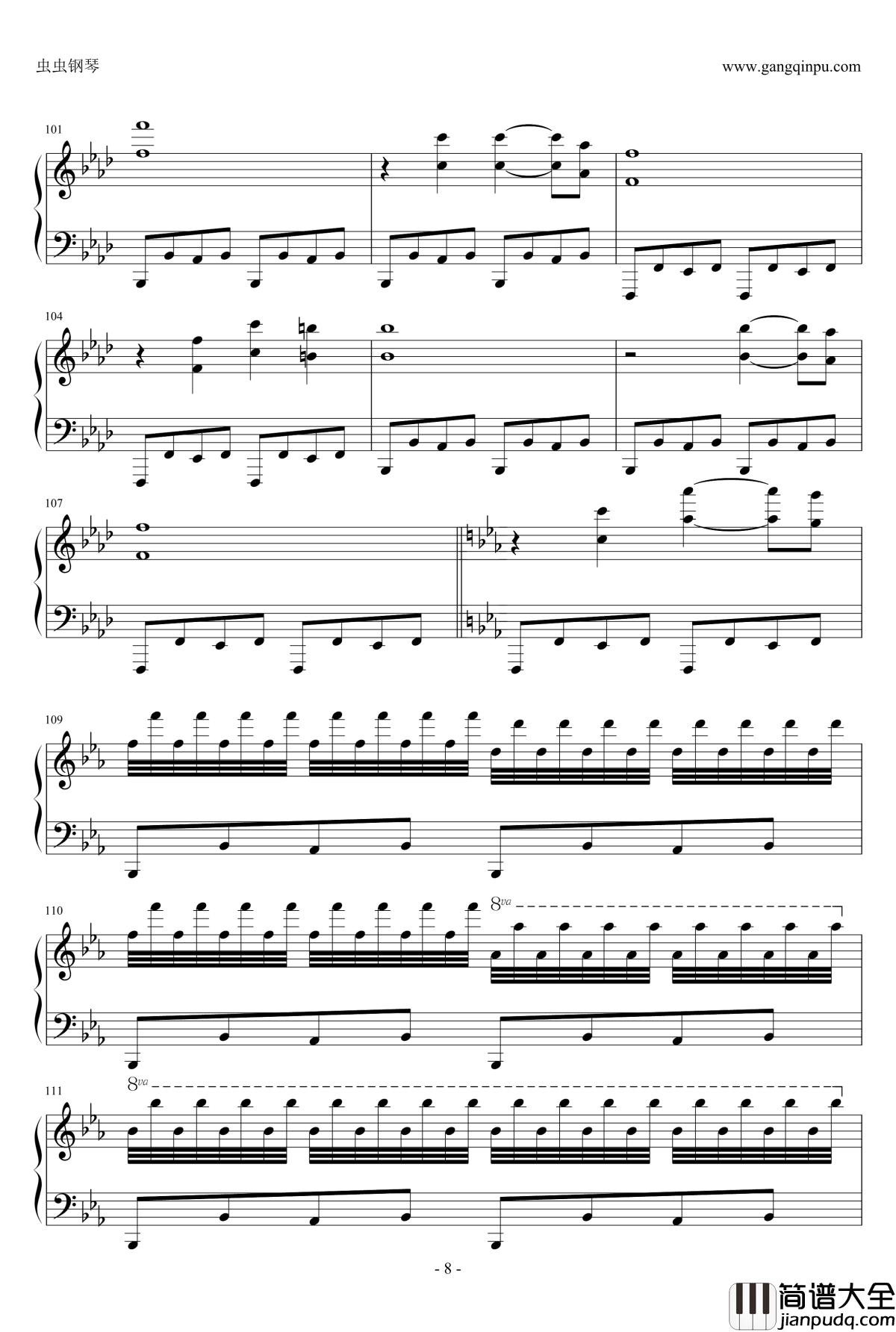 March_Of_The_Icons钢琴谱_马克西姆_Maksim·Mrvica