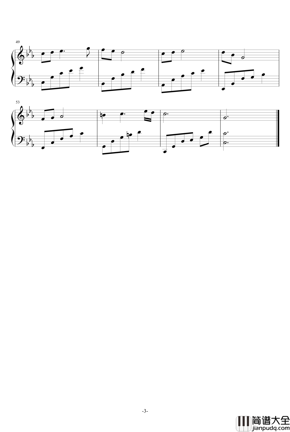 夜的钢琴曲22钢琴谱_金龙鱼优化版_石进