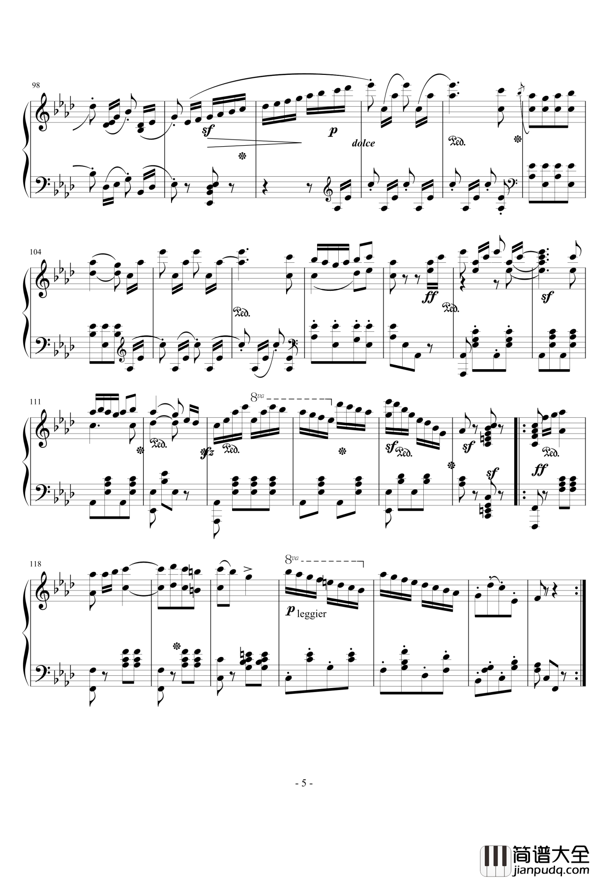 Galop_Brillant_Czerny_787钢琴谱_车尔尼_Czerny