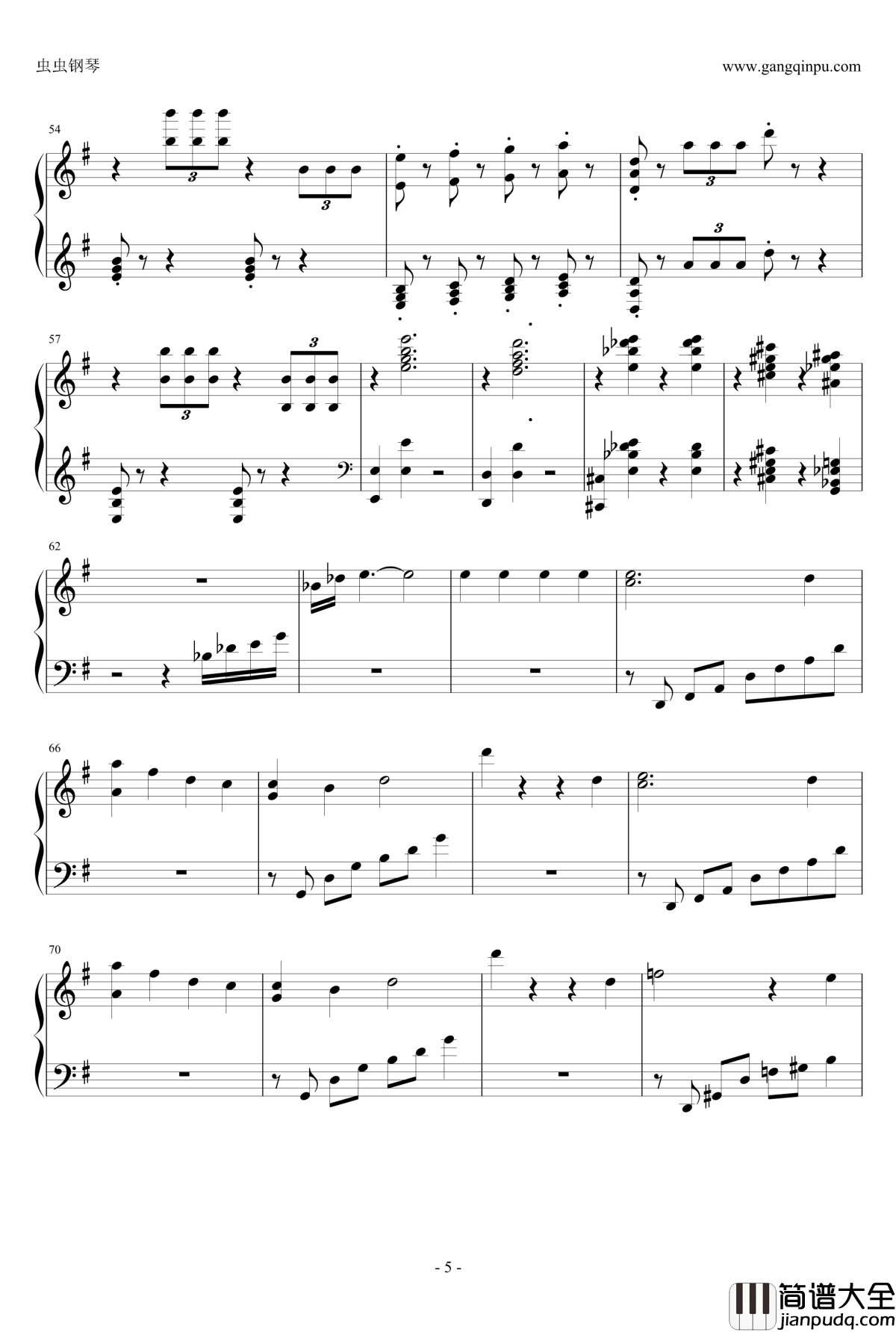 New_World_Concerto钢琴谱_新世界钢琴协奏曲_马克西姆演奏版本_Maksim·Mrvica