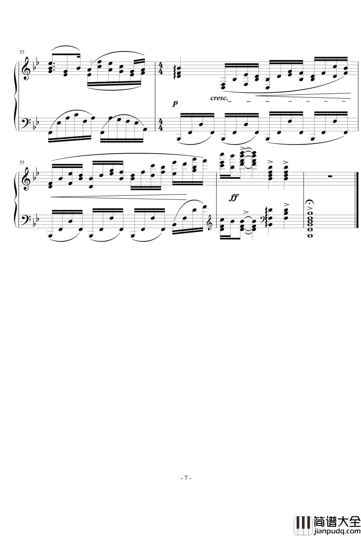 随想曲5钢琴谱_nyride