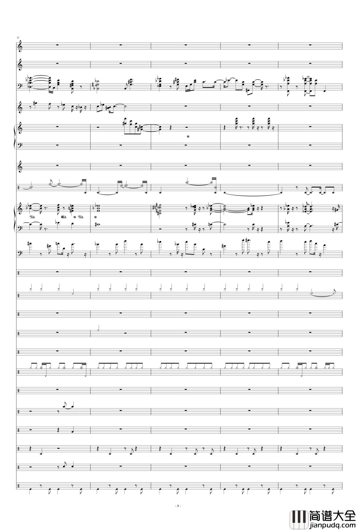 Don't_Don't钢琴谱_Bossa_Nova_天钦