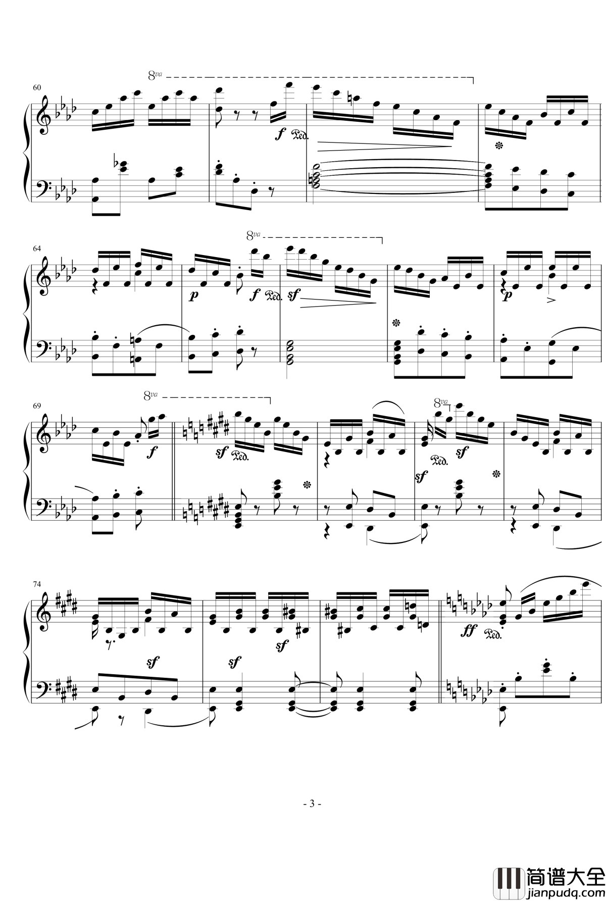 Galop_Brillant_Czerny_787钢琴谱_车尔尼_Czerny