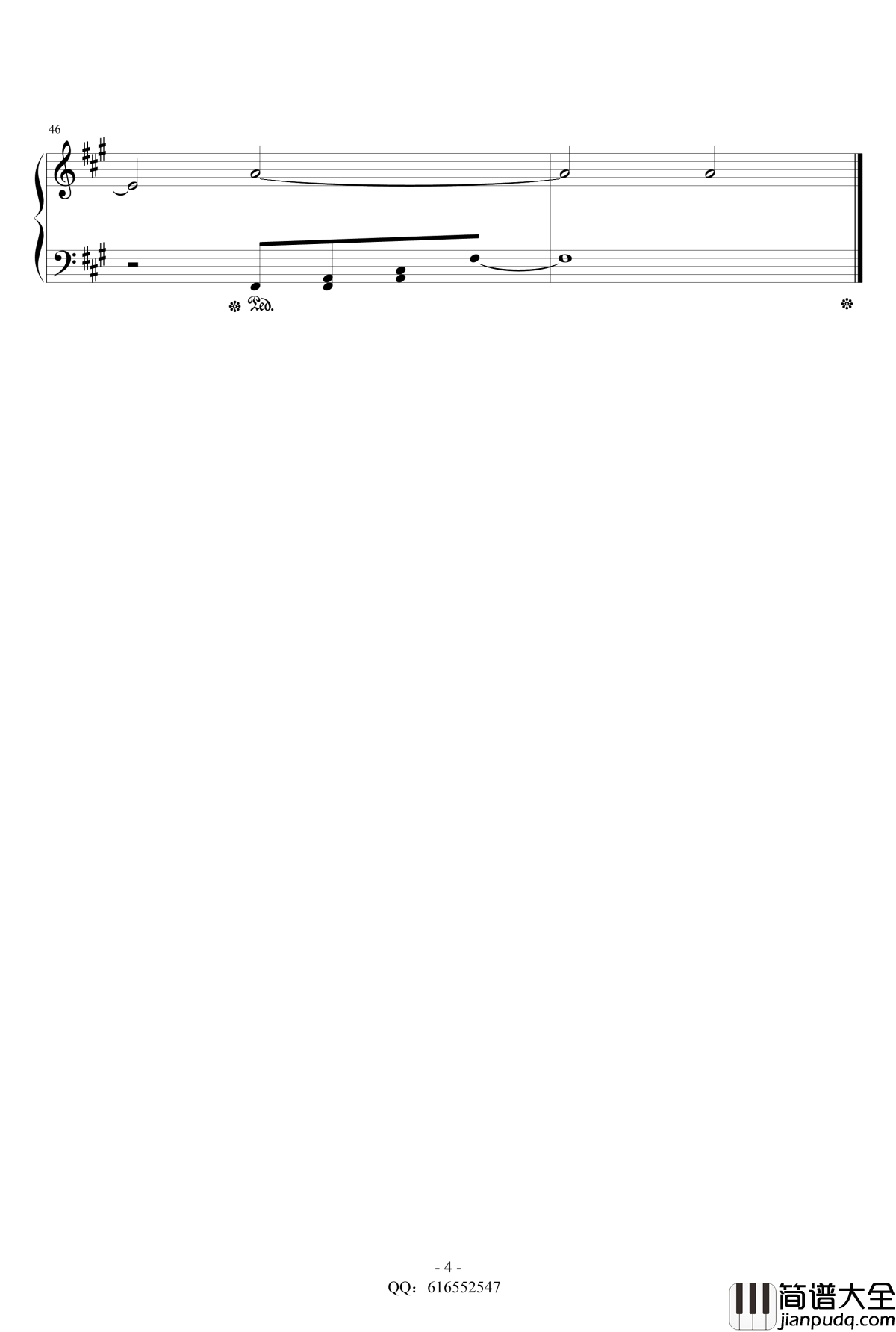 river_flows_in_you钢琴谱_金龙鱼原声版160822_Yiruma