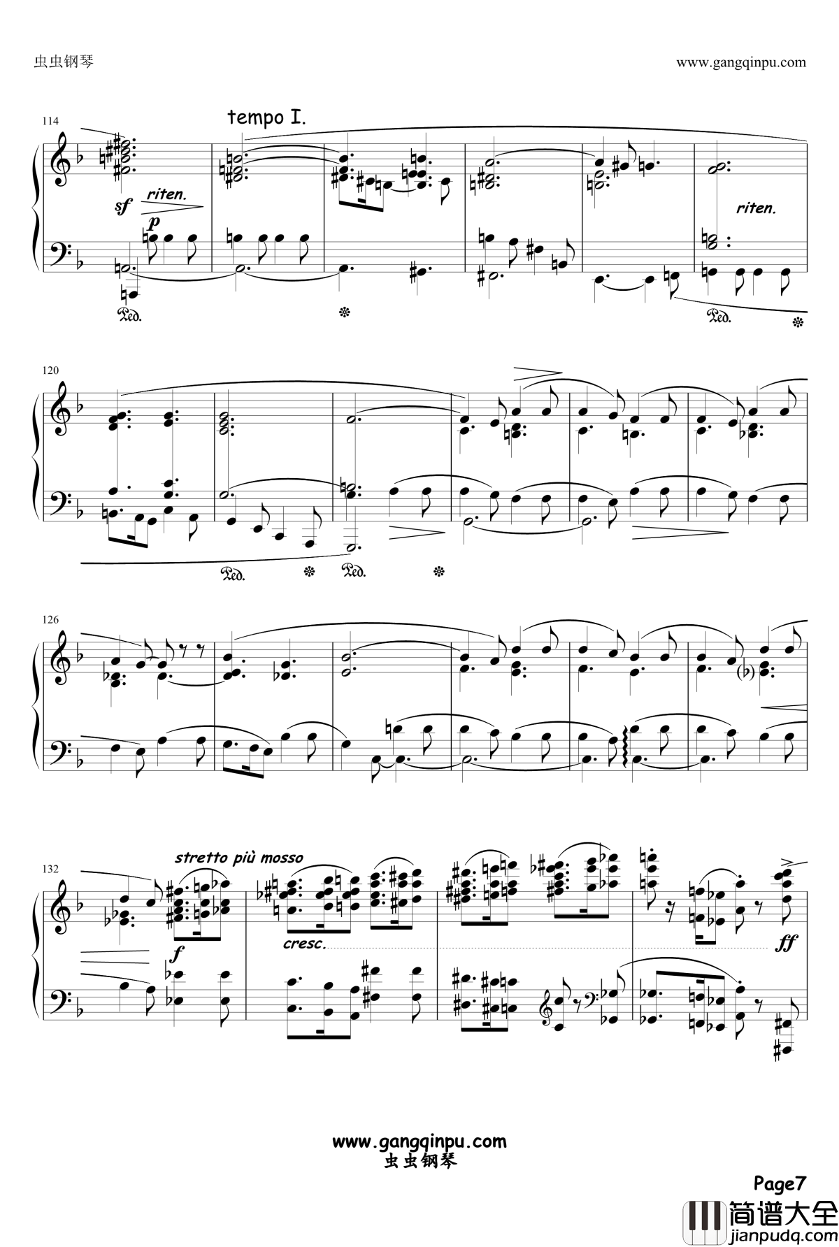 肖邦___第二号叙事曲_F大调钢琴谱_肖邦_chopin