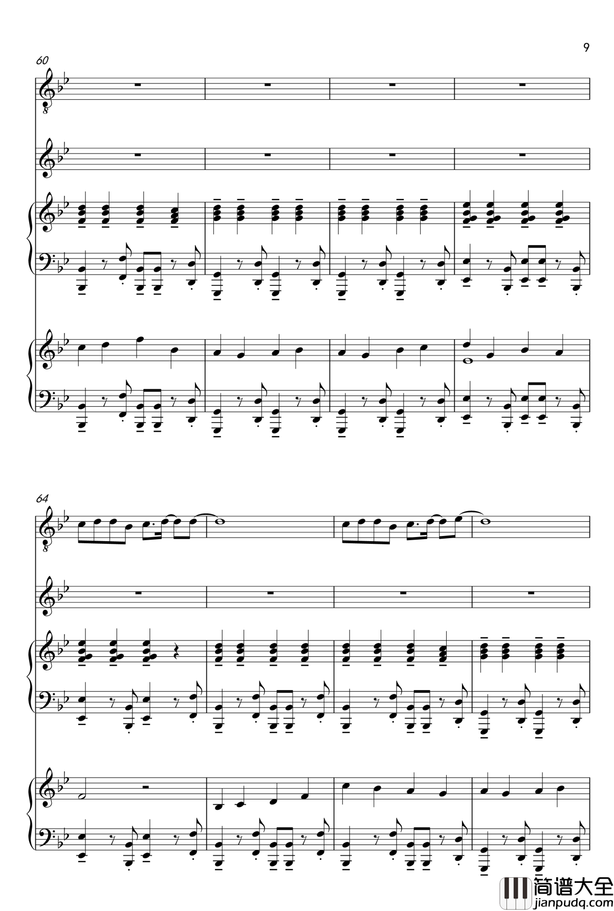 Only_love_can_hurt_like_this钢琴谱_Paloma_Faith