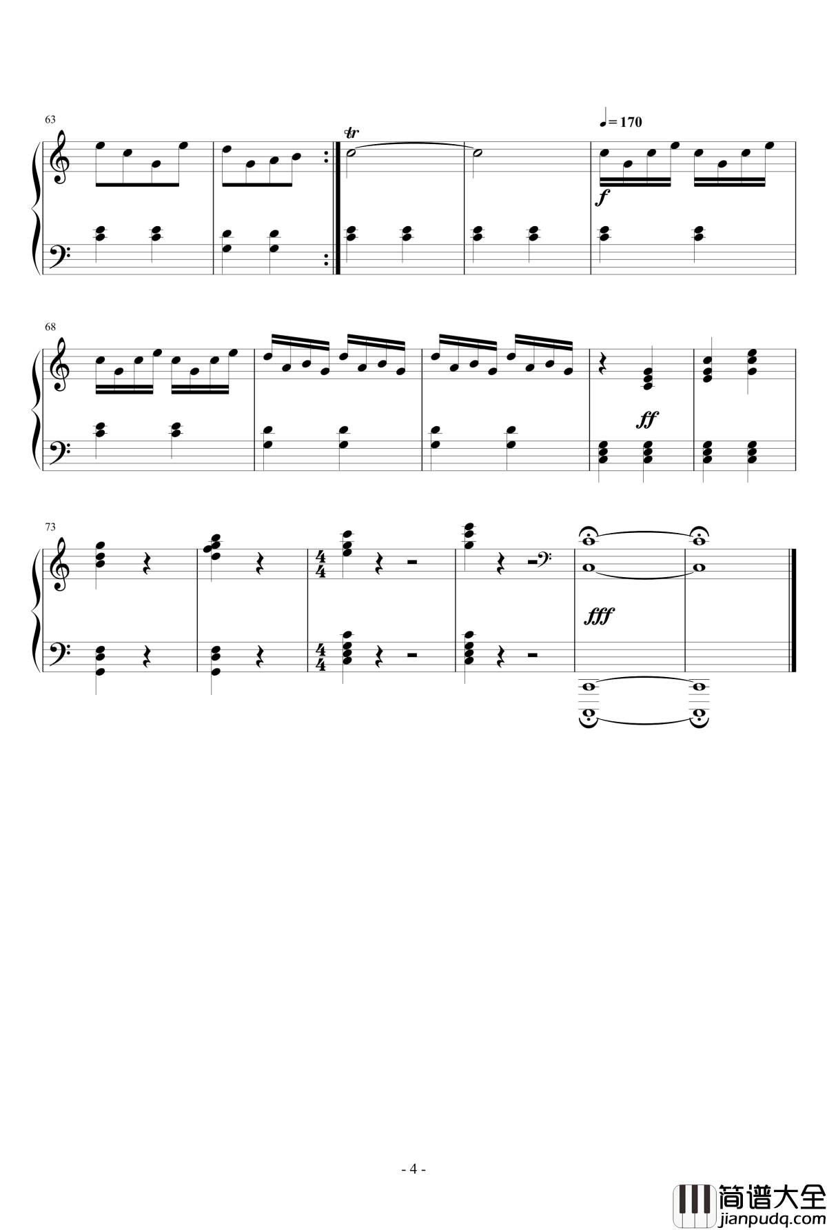 第一號奏鳴曲钢琴谱_sm30405