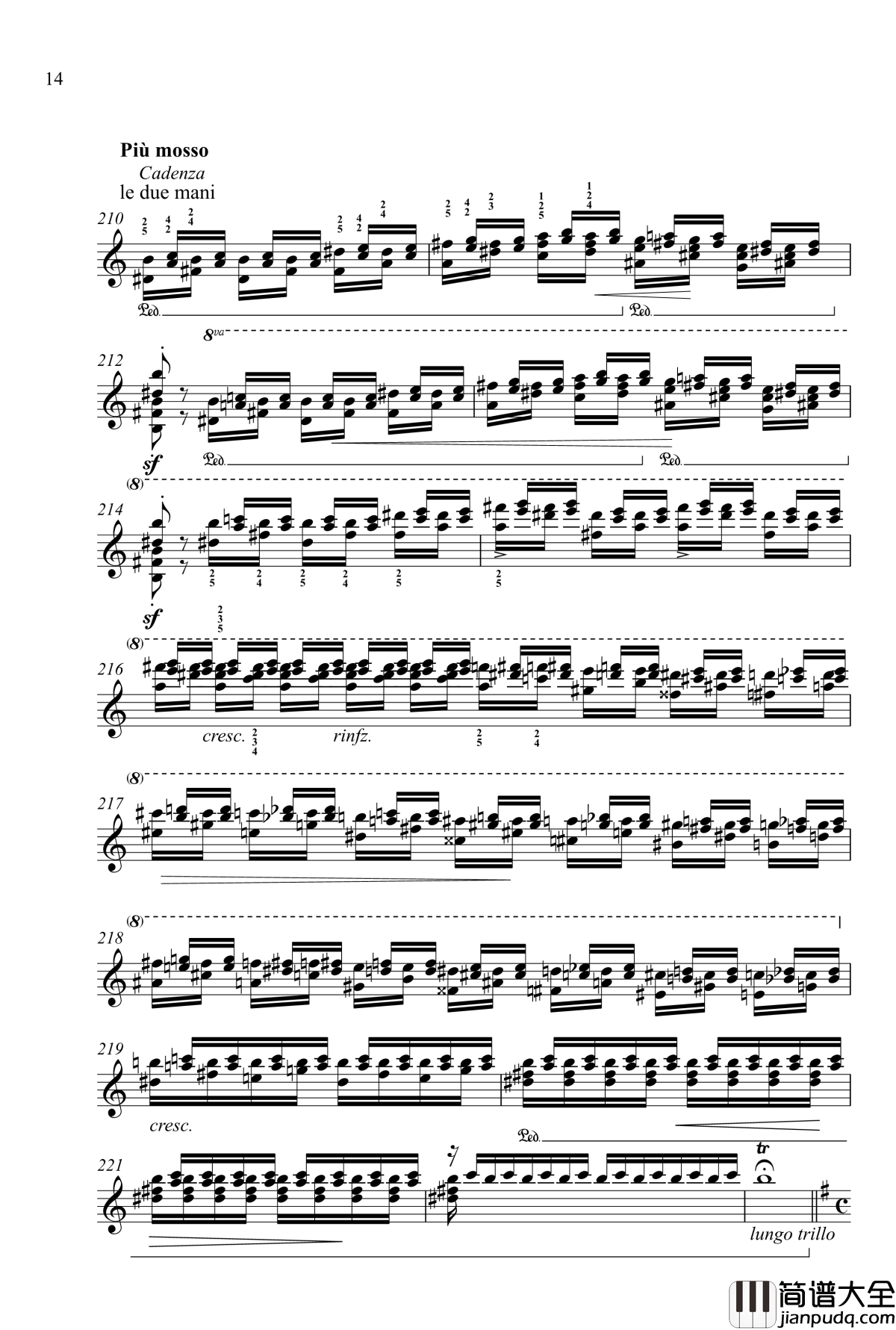 Hochzeitsmarsch_und_Elfenreigen_s410钢琴谱_婚礼进行曲_李斯特