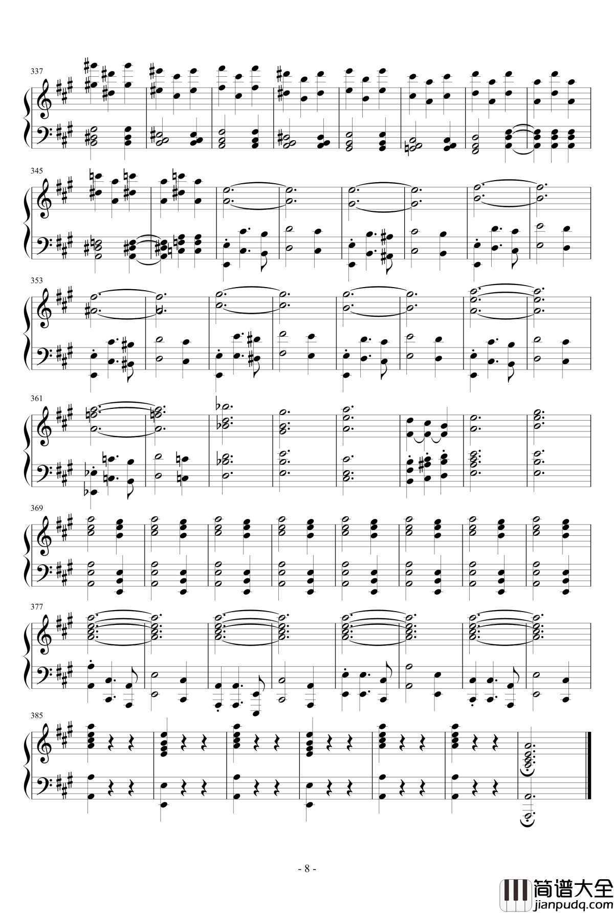 Swan_Lake_Act_I:Valse_钢琴谱_天鹅湖_第一幕:圆舞曲_柴科夫斯基_Peter_Ilyich_Tchaikovsky