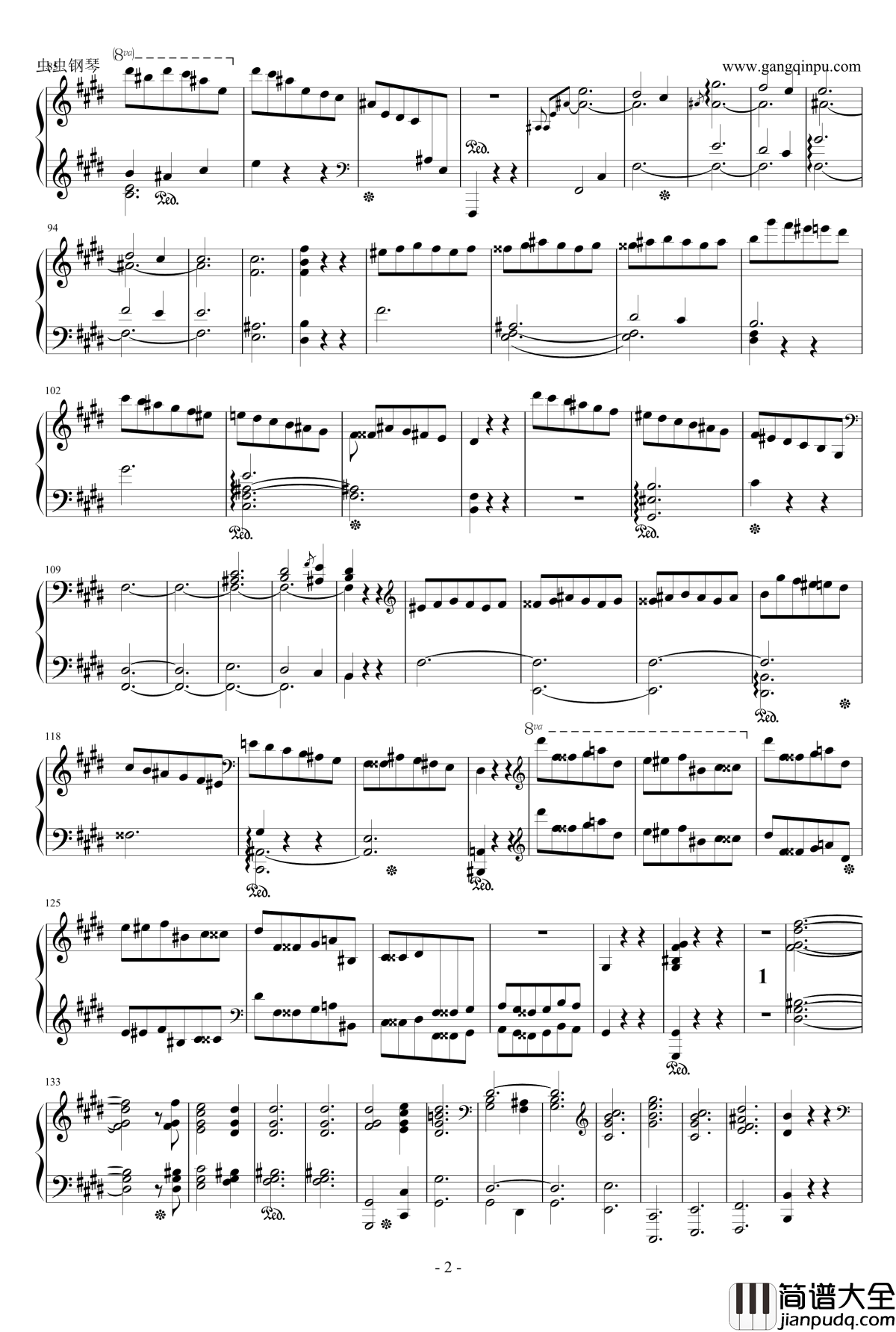 Scherzo_in_E_Major钢琴谱_肖邦E大调谐谑曲_Op.54_chopin