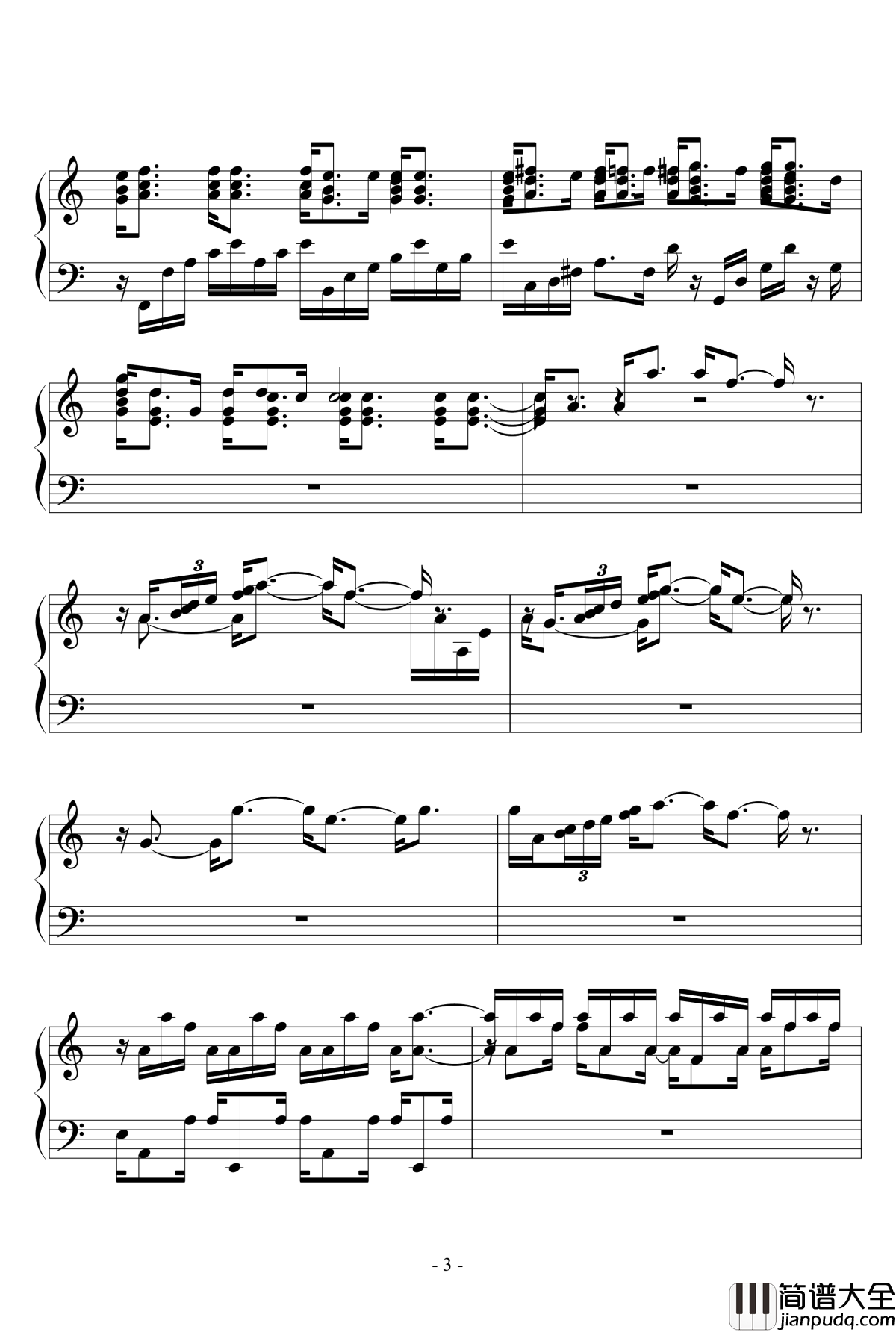 钢琴曲钢琴谱_1154105477