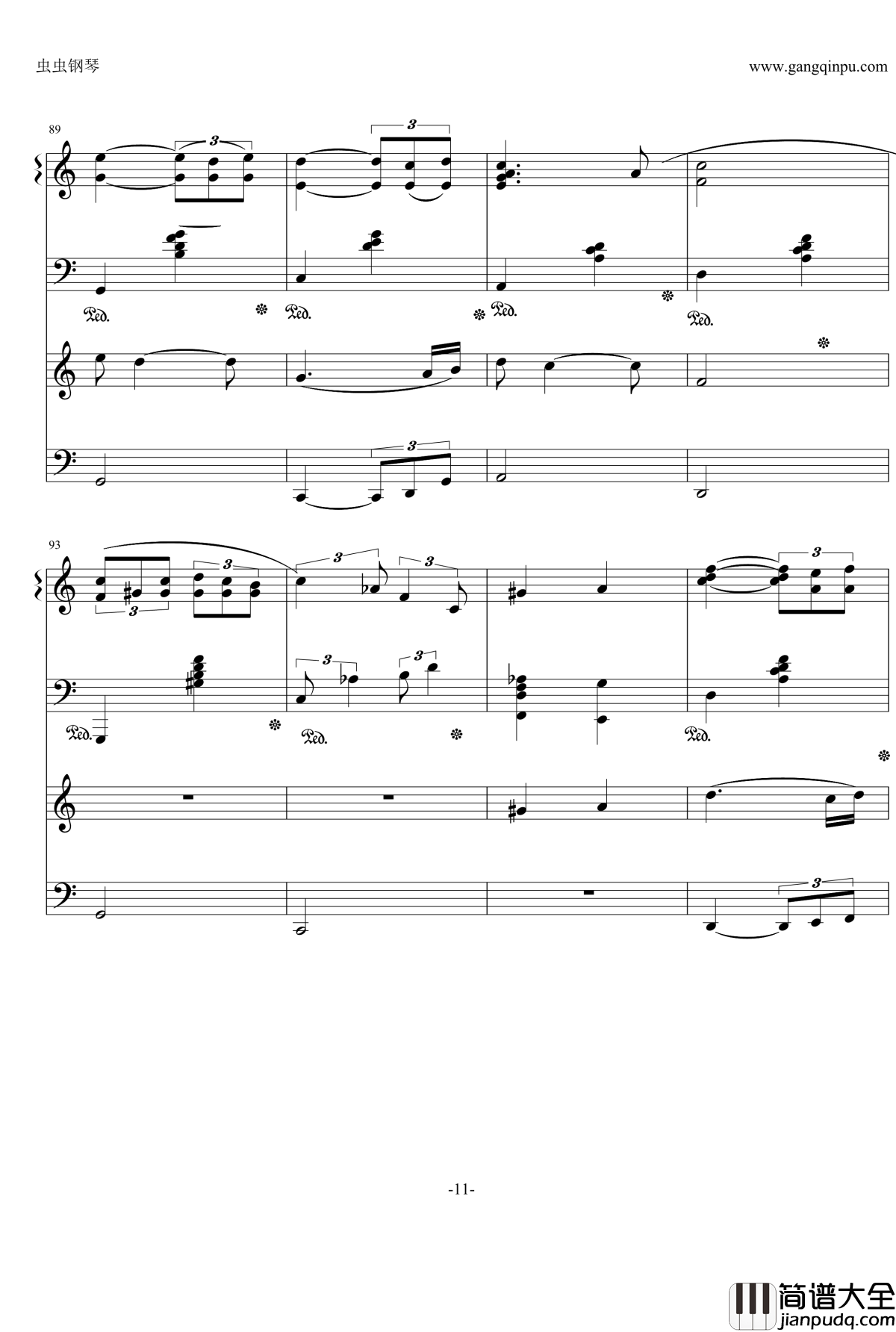 Un_été_sur_la_cote钢琴谱_French_Jazz_Benjamin_Biolay