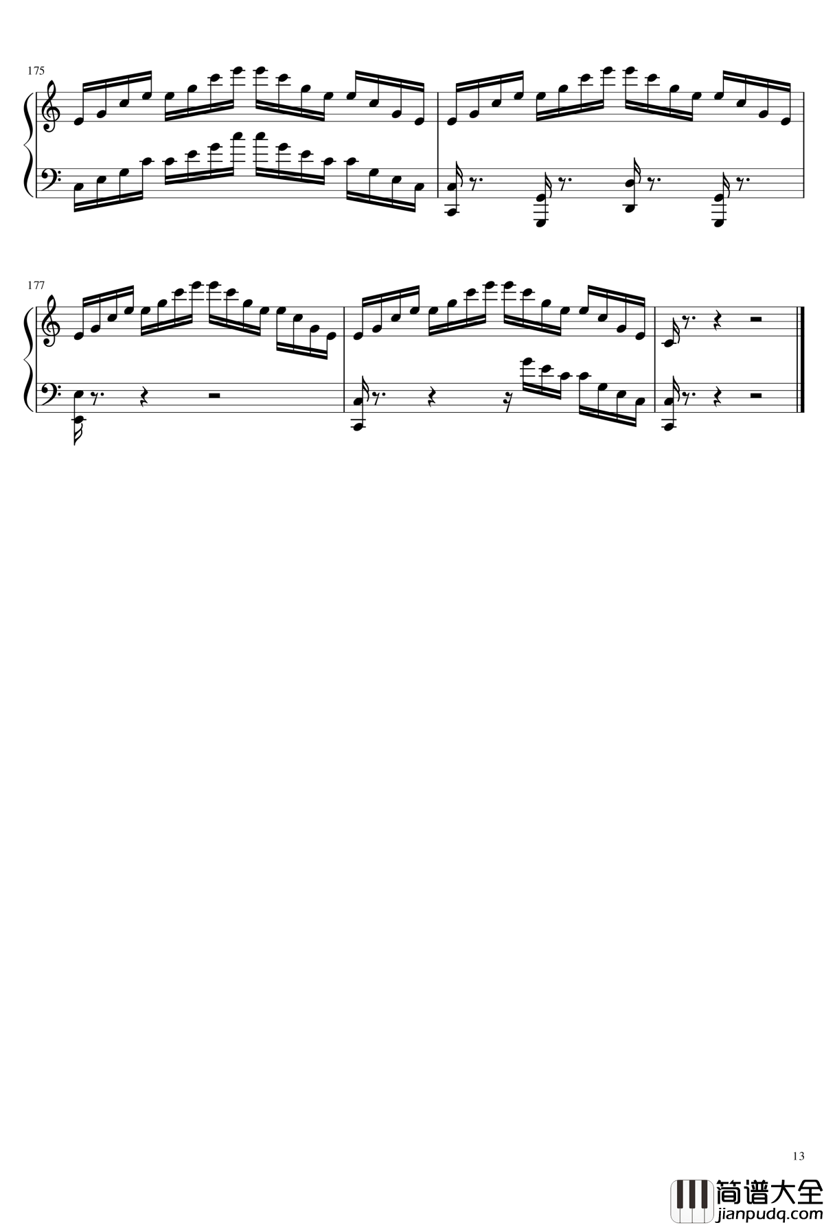 数学老师钢琴谱_手机铃声变奏曲_琴欲