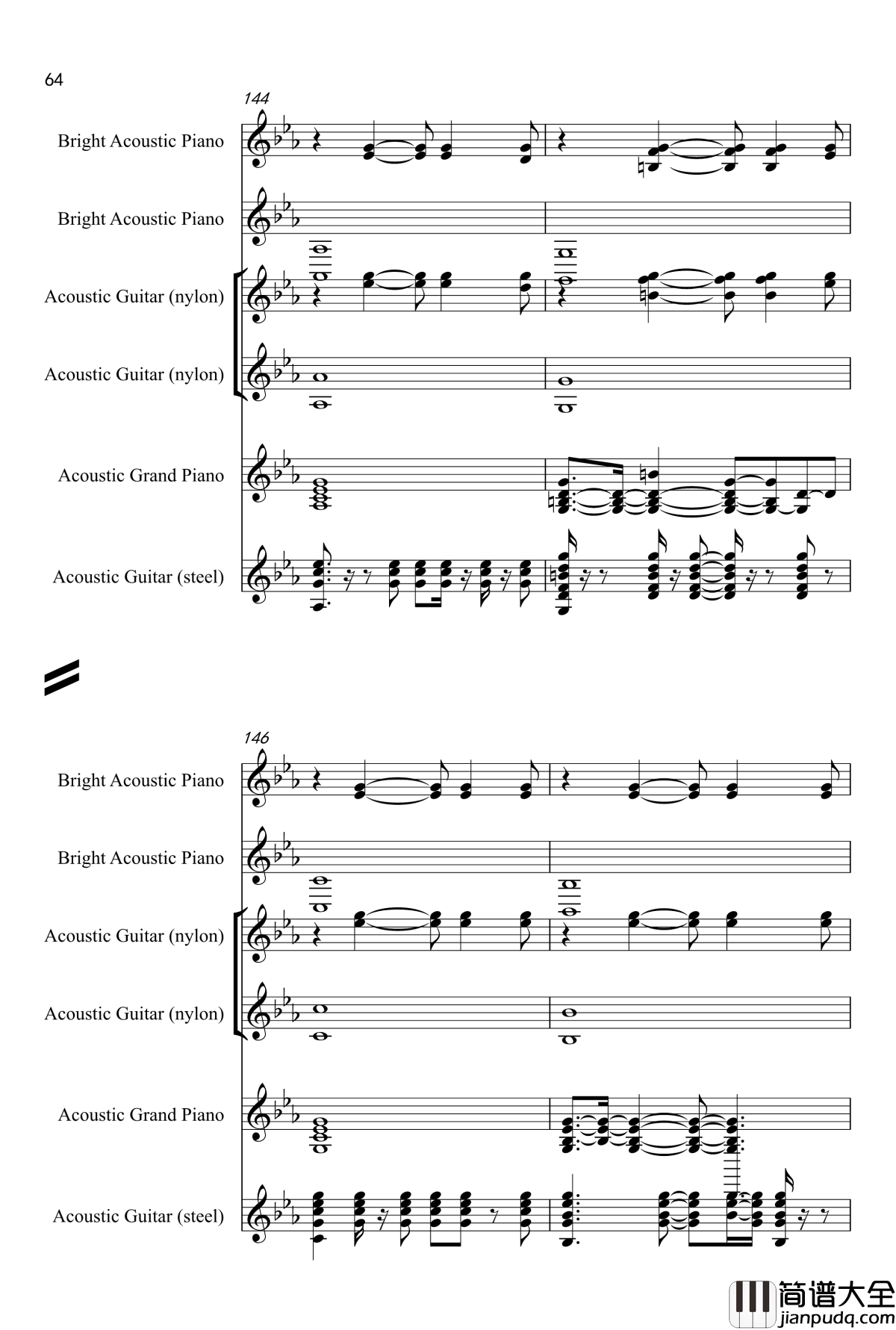 Love_song钢琴谱_Adele_Laurie_Blue_Adkins