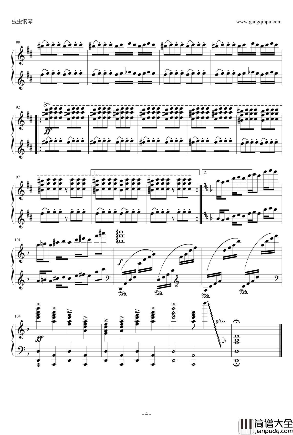蜂鸟钢琴谱_Kolibre_Maksim_Mrvica