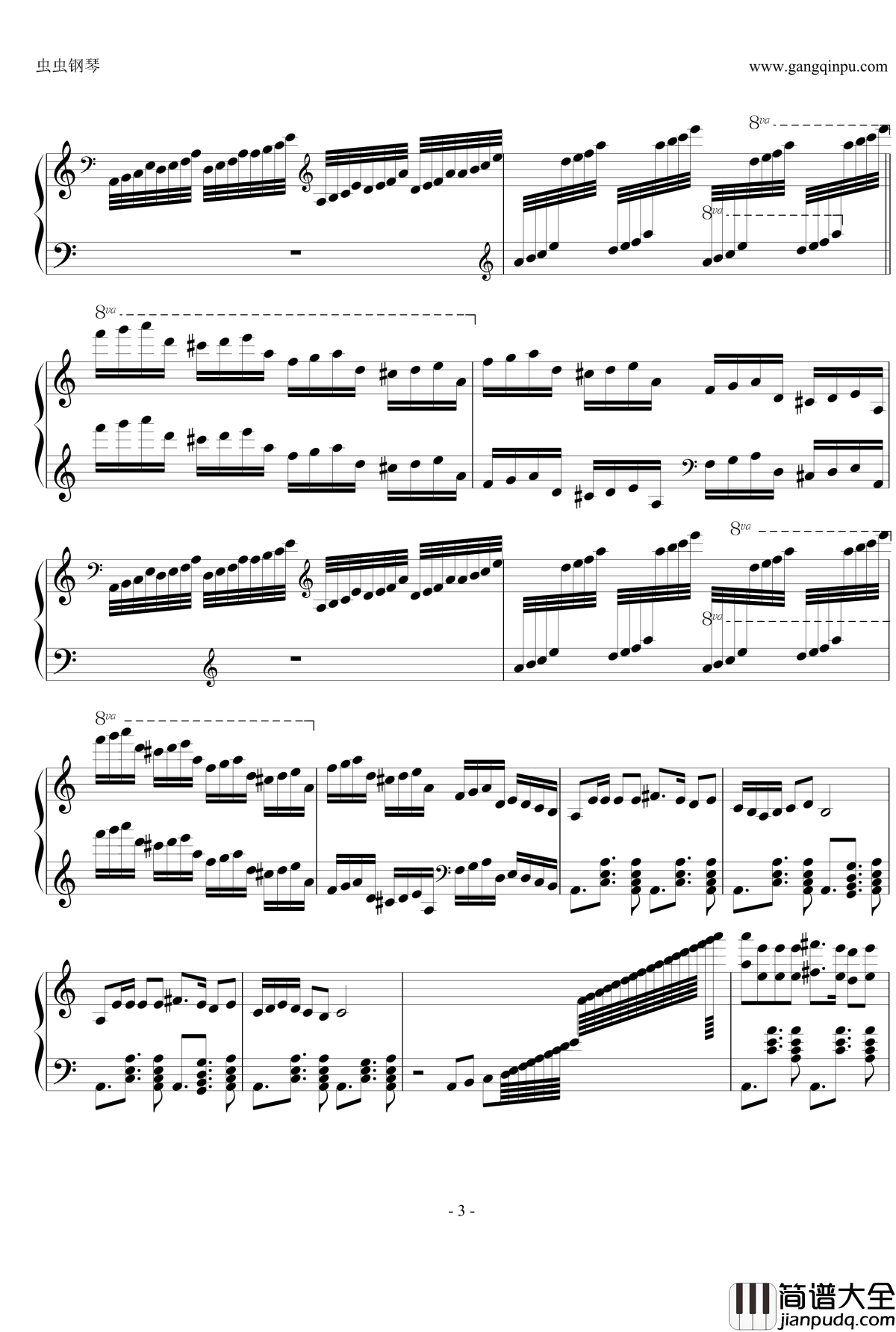 Carnival钢琴谱_动物狂欢节__Appassionata__马克西姆_Maksim·Mrvica