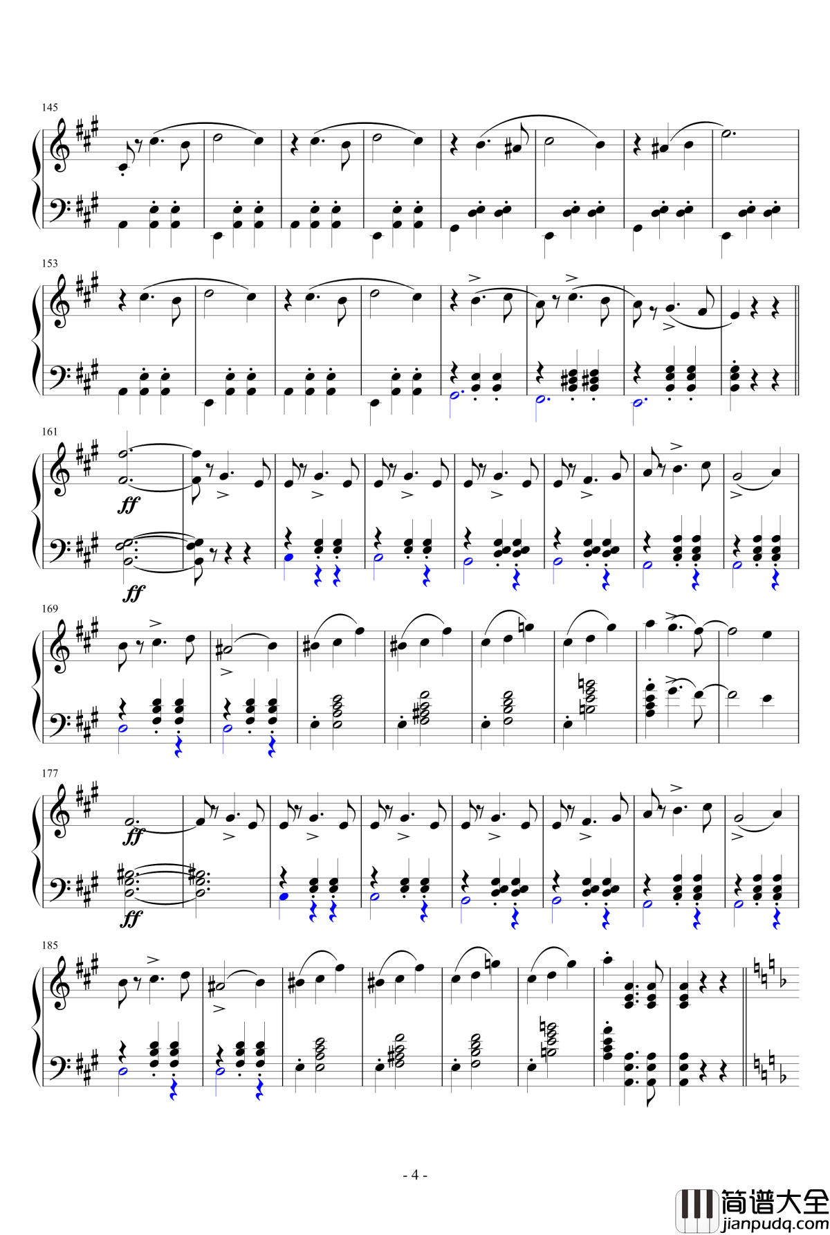 Swan_Lake_Act_I:Valse_钢琴谱_天鹅湖_第一幕:圆舞曲_柴科夫斯基_Peter_Ilyich_Tchaikovsky