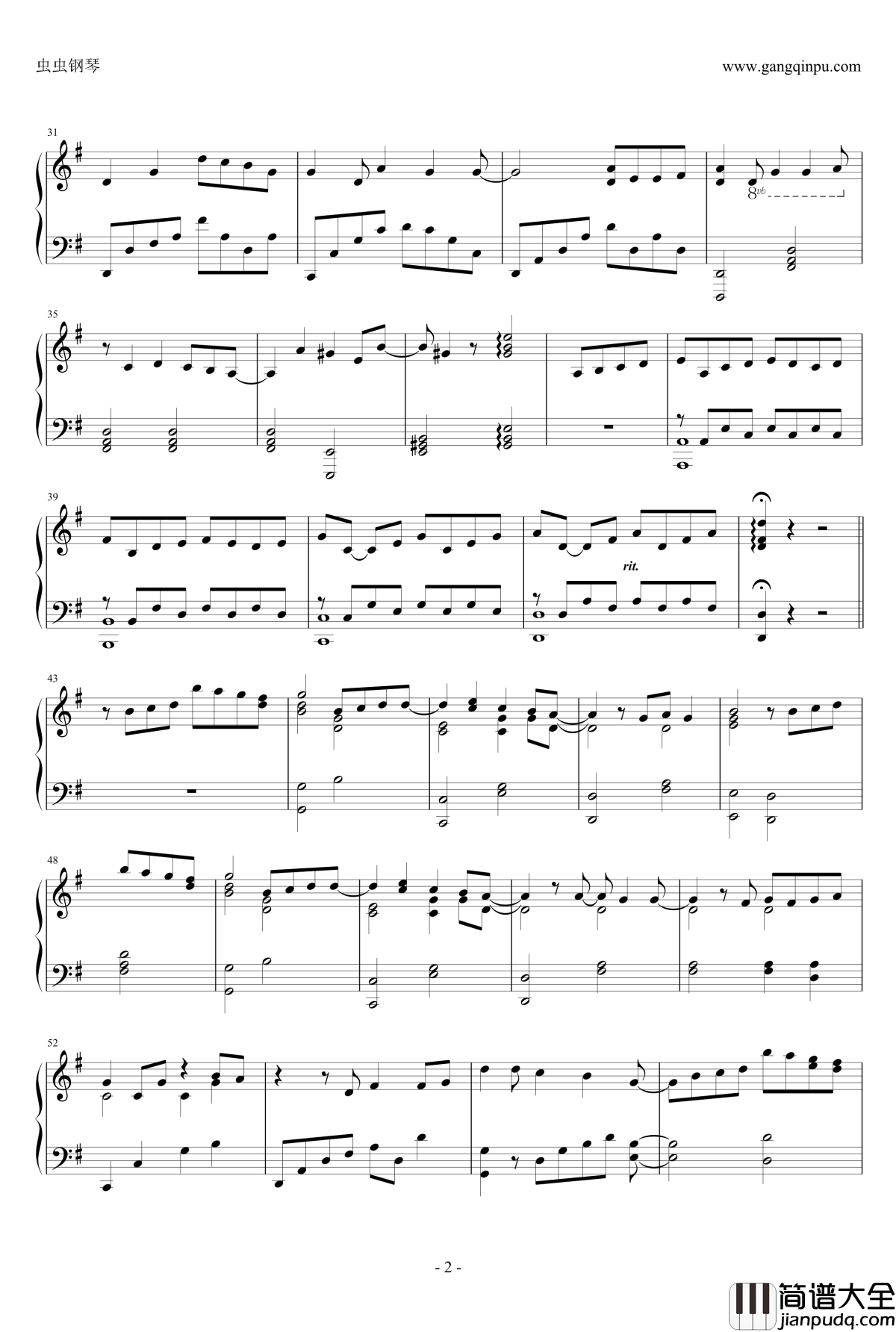 Pride_and_joy钢琴谱_寄生兽OST