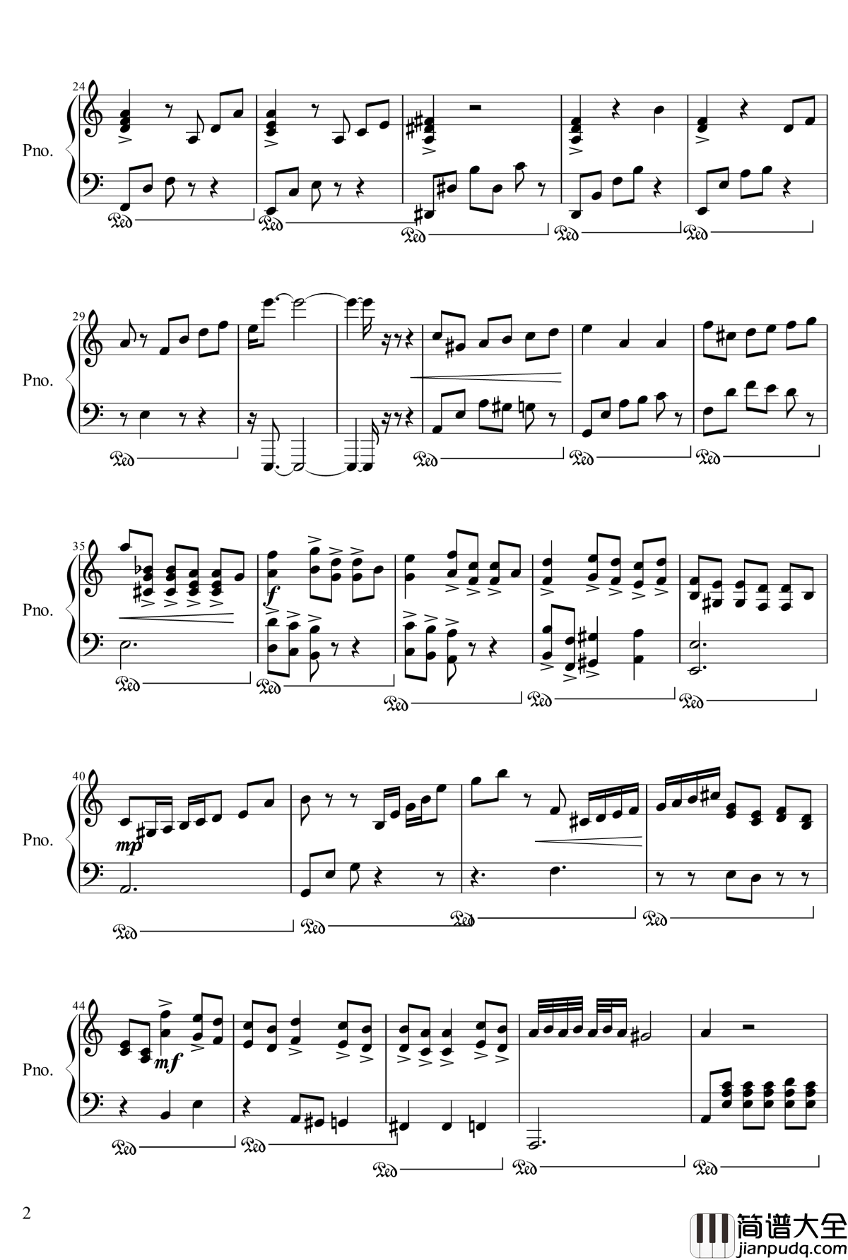 来自星星的你BGM_3钢琴谱_tears_in_minuet