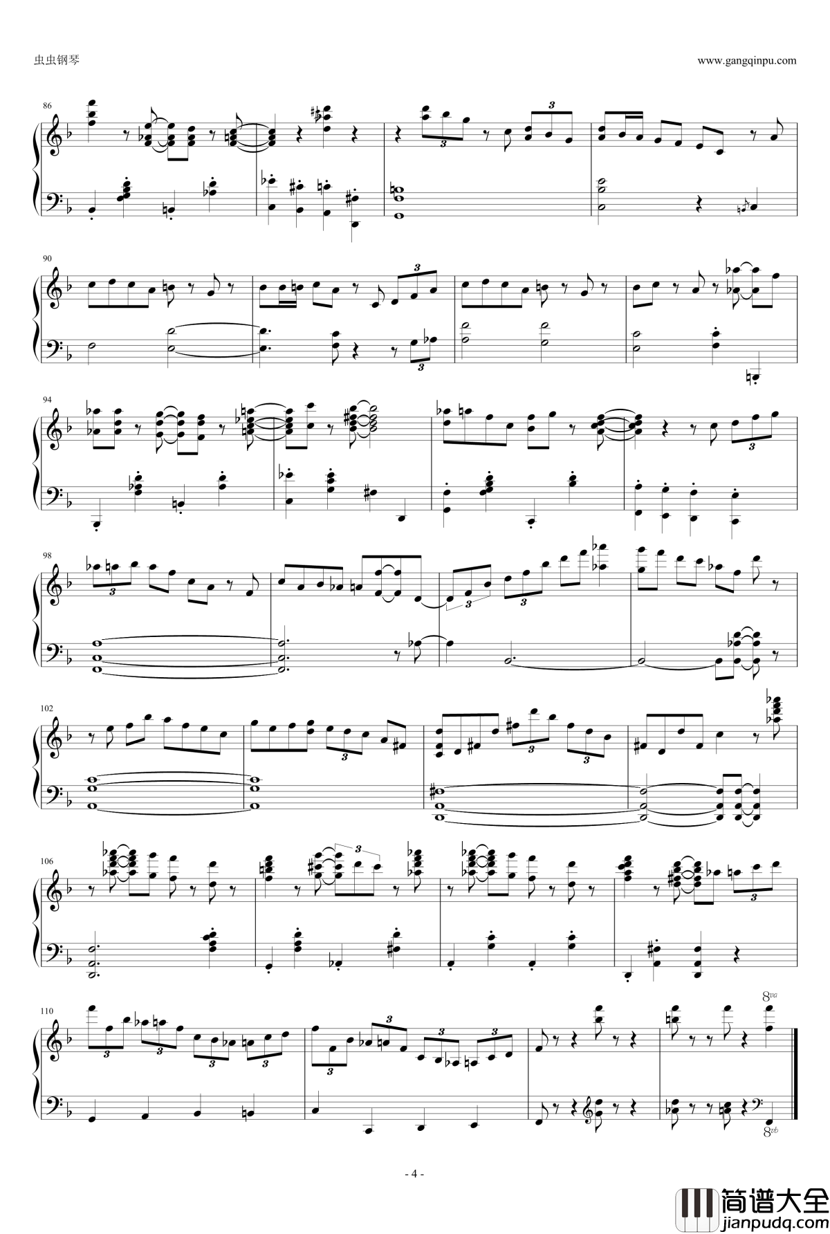 Lulu's_back_in_town钢琴谱_独奏_Oscar_Peterson