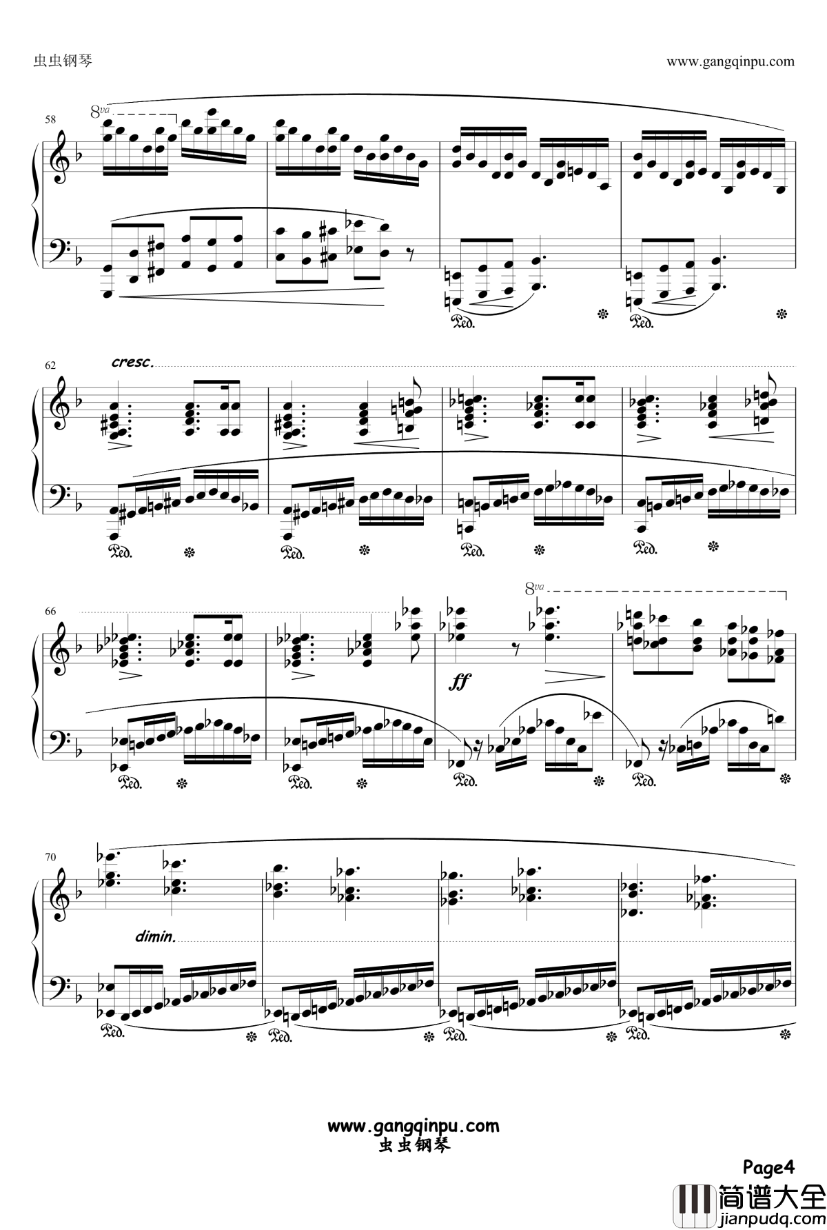 肖邦___第二号叙事曲_F大调钢琴谱_肖邦_chopin