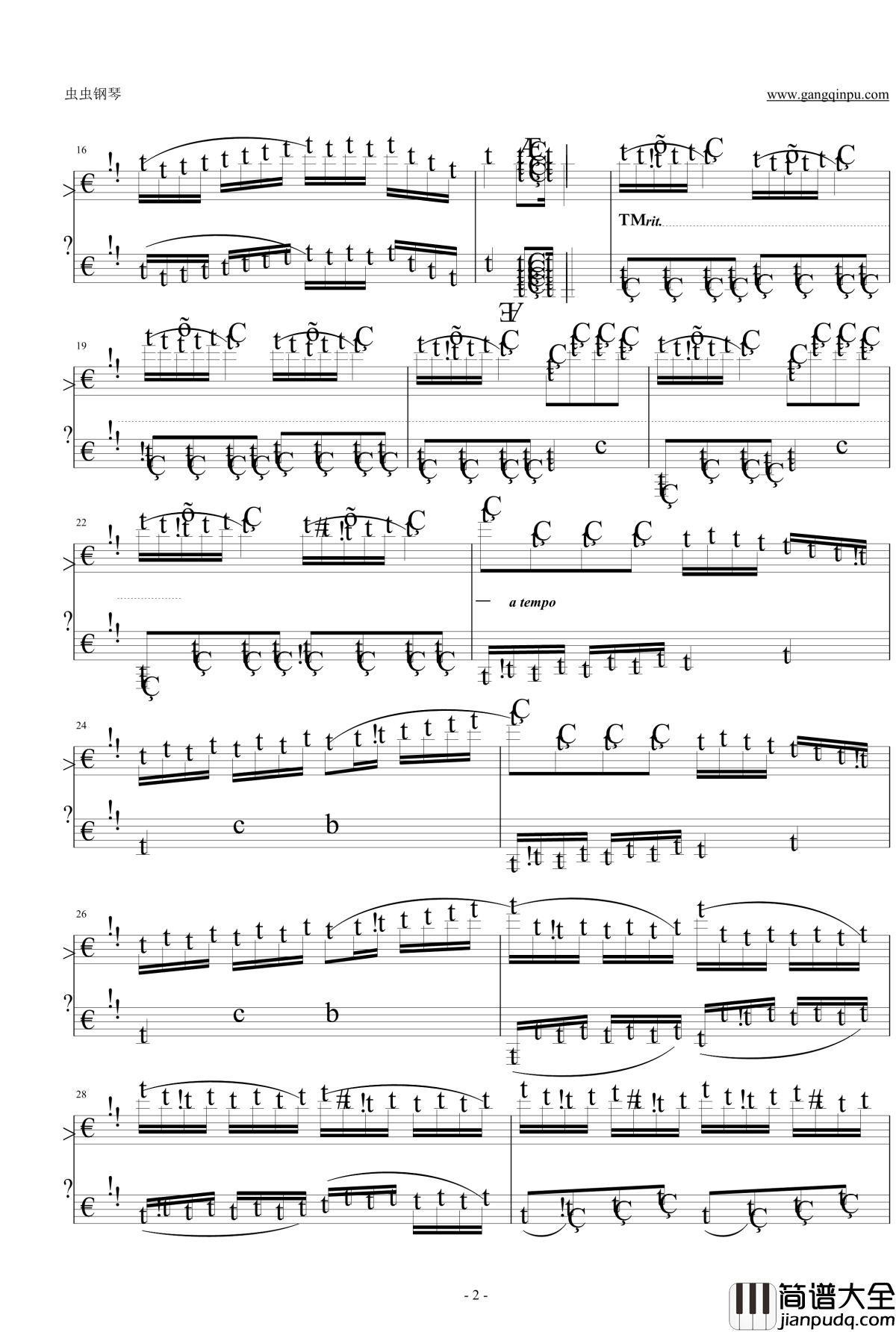 Piano_Sonata_No._33_in_D_Major钢琴谱_Leif_Ove_Andsnes