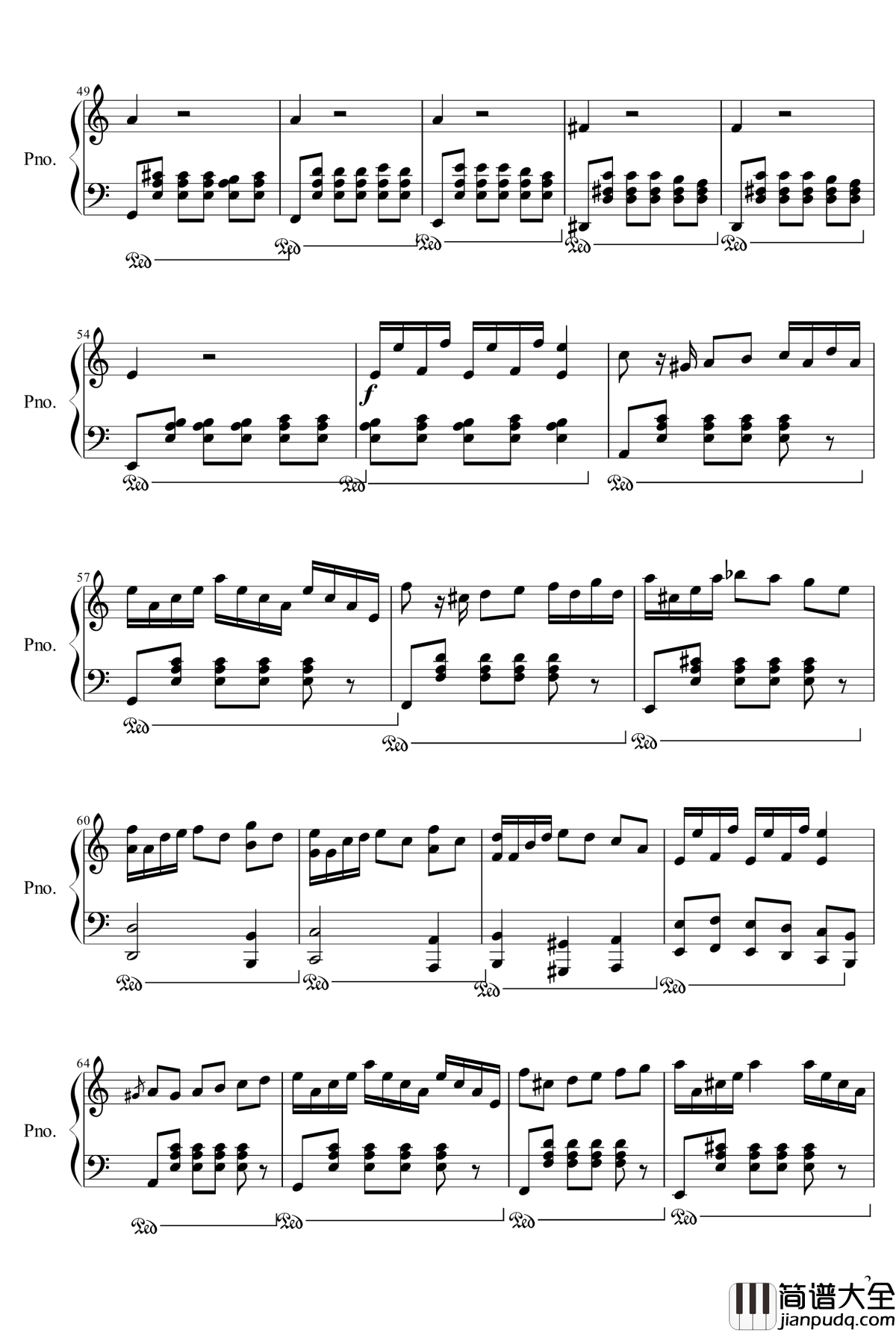 来自星星的你BGM_3钢琴谱_tears_in_minuet