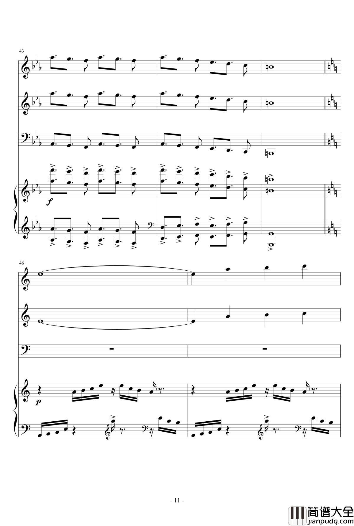 Samba_De_Roda钢琴谱_总谱_马克西姆_Maksim·Mrvica