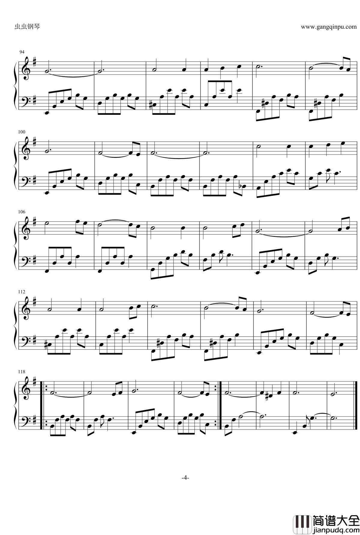 The_Unforgetting_Heart钢琴谱_Michael_Hoppe