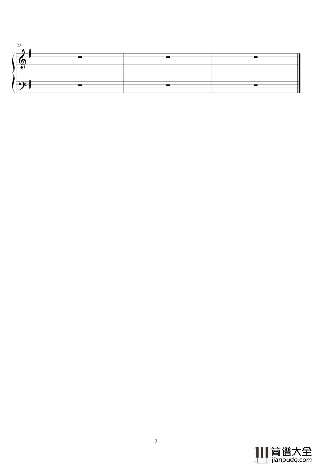 雪绒花钢琴谱_世界名曲