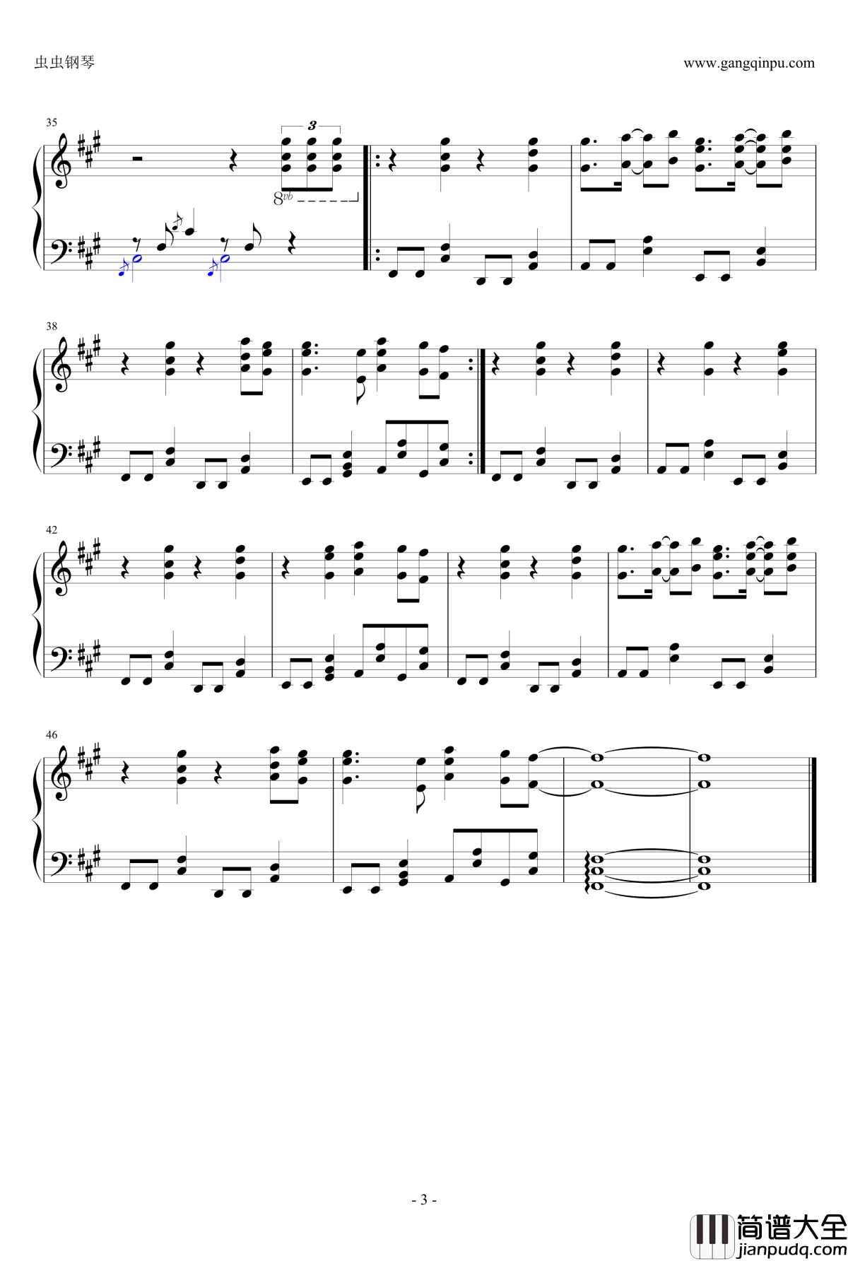 I_Hate_Everything_About_You钢琴谱_Three_Days_Grace