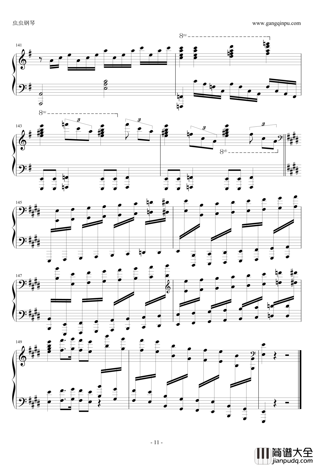 New_World_Concerto钢琴谱_新世界钢琴协奏曲_马克西姆演奏版本_Maksim·Mrvica