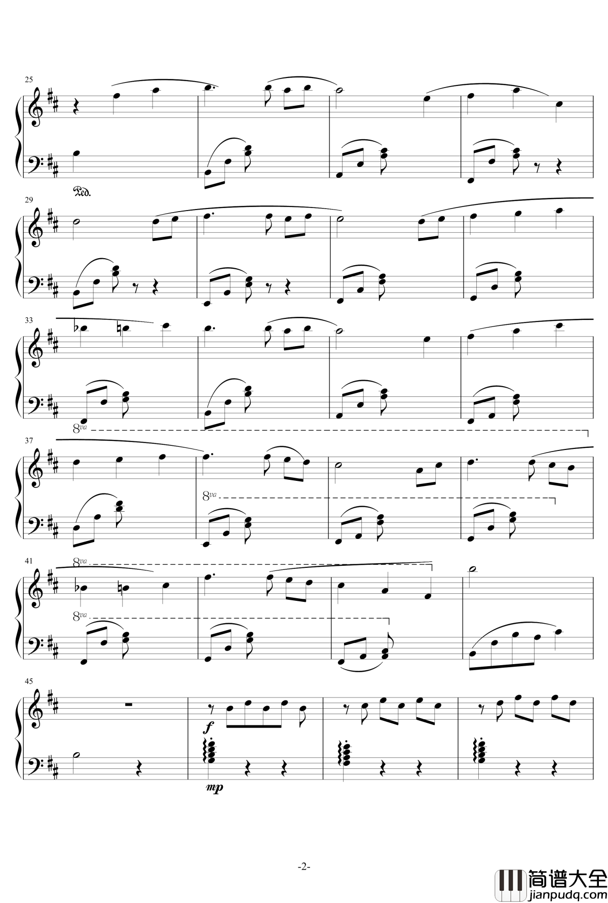 遠い空へ_Piano_Version钢琴谱_三輪学_/_Bruno_Wen_li