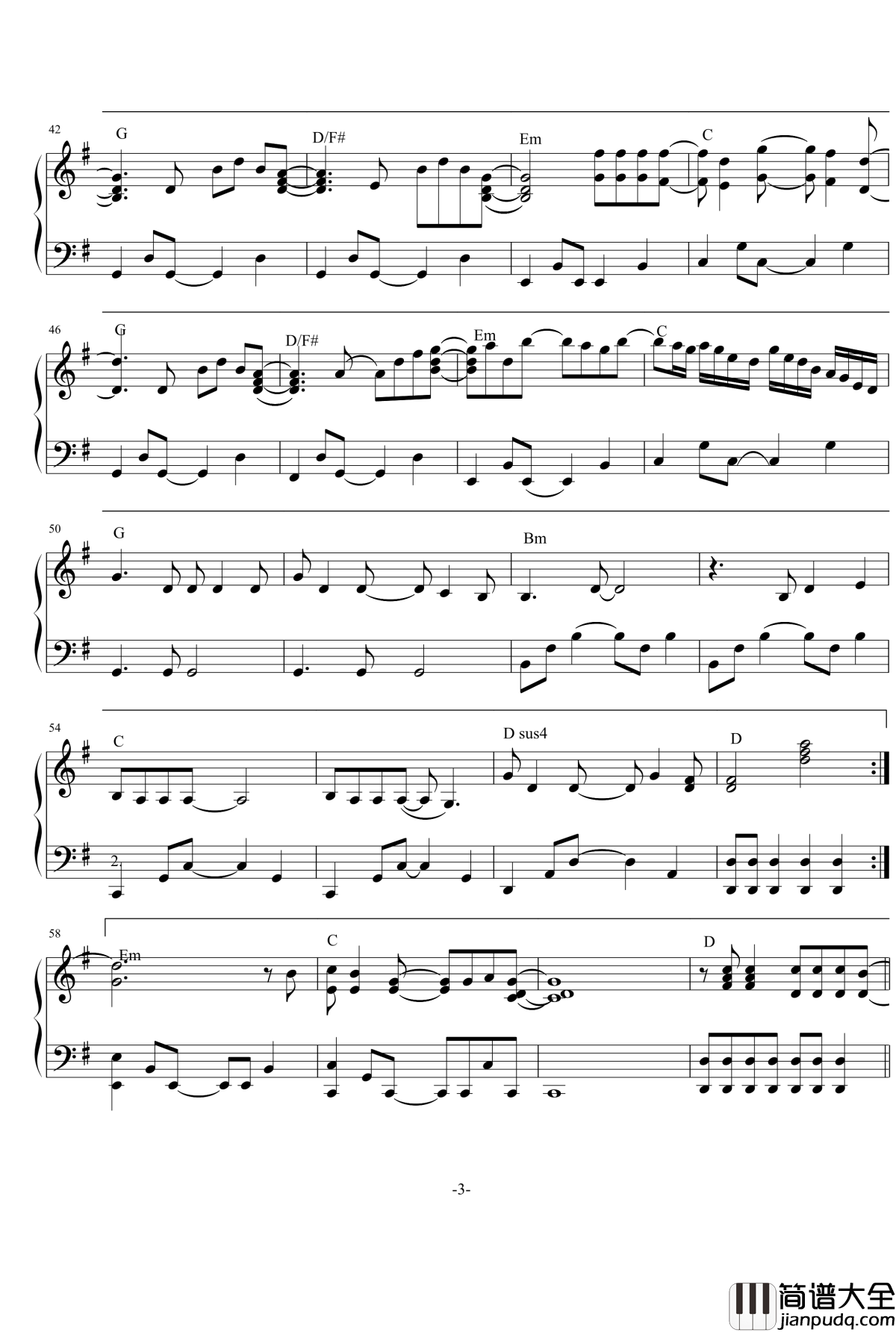 Lovely_Day钢琴谱__原来是美男_主题曲_朴信惠